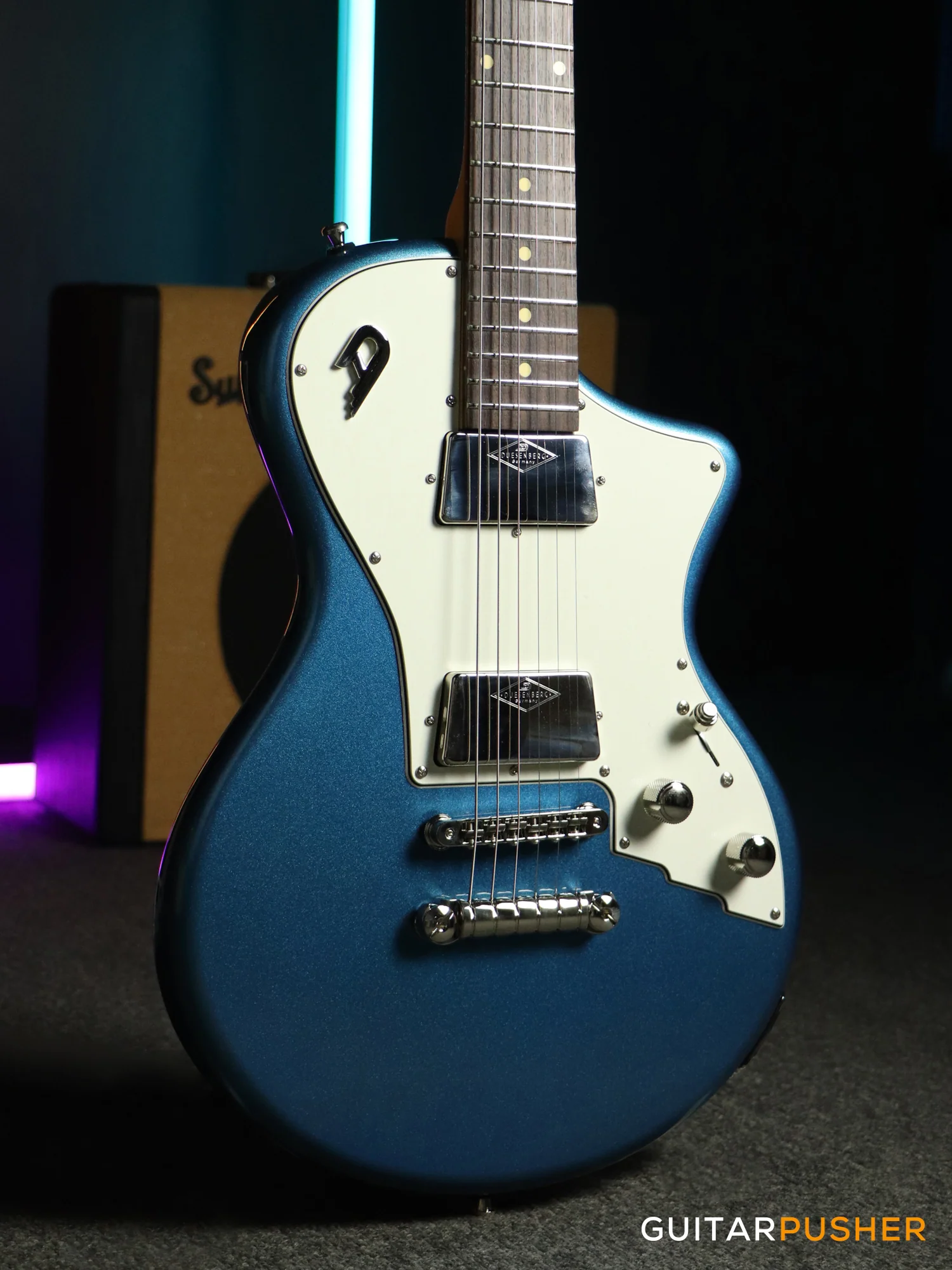 Duesenberg Julietta Electric Guitar - Catalina Blue w/ Padded Gigbag