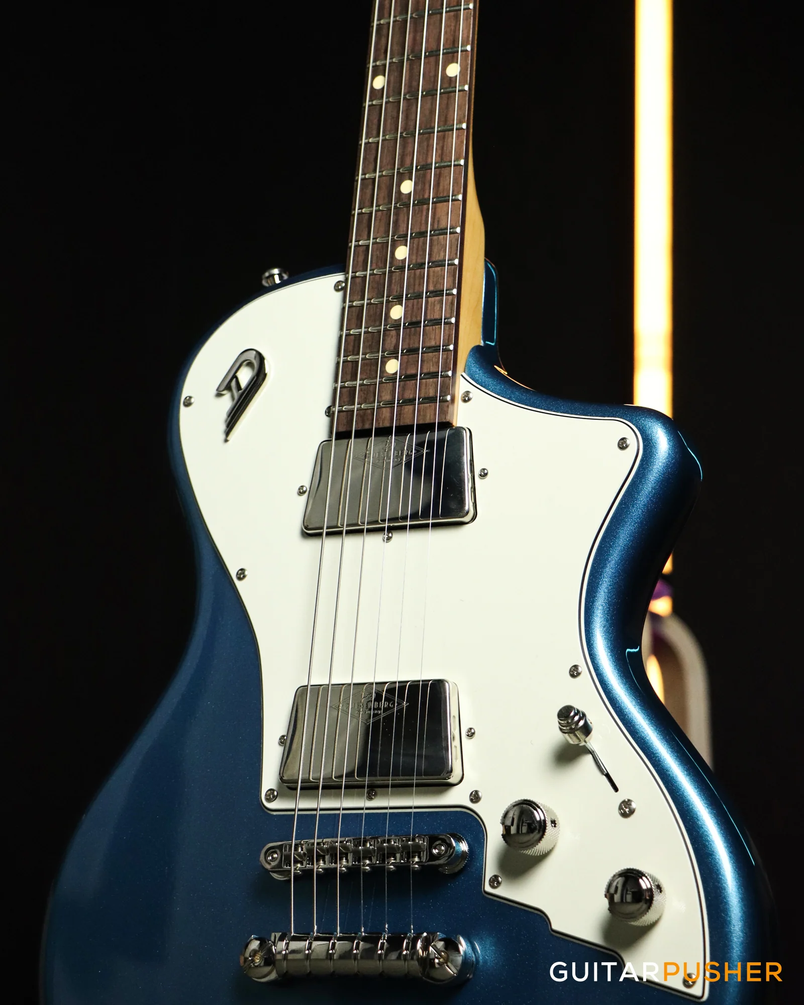 Duesenberg Julietta Electric Guitar - Catalina Blue w/ Padded Gigbag - Image 3