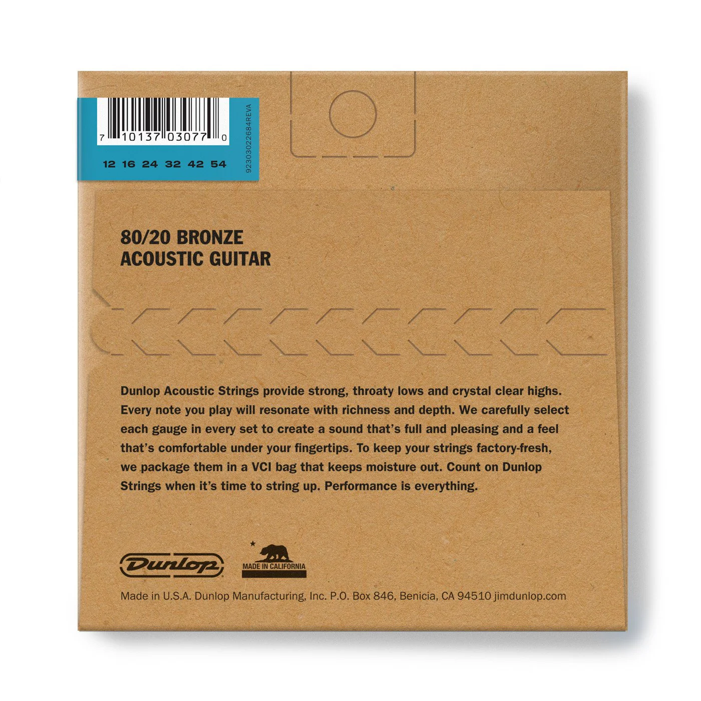 Dunlop 80/20 Bronze Acoustic Guitar Strings - Image 4