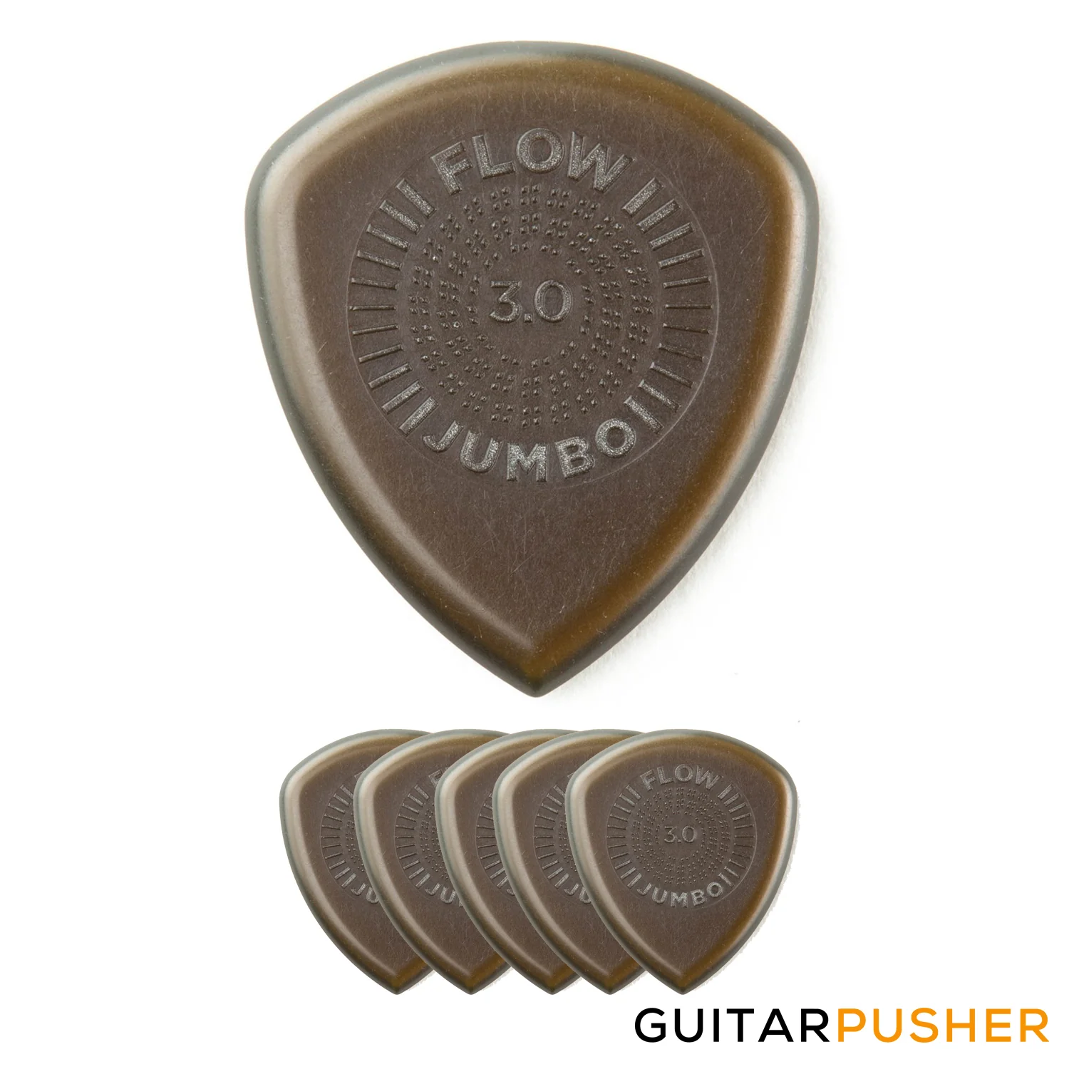 Dunlop Flow Jumbo 300 3.0mm Guitar Pick - Image 2