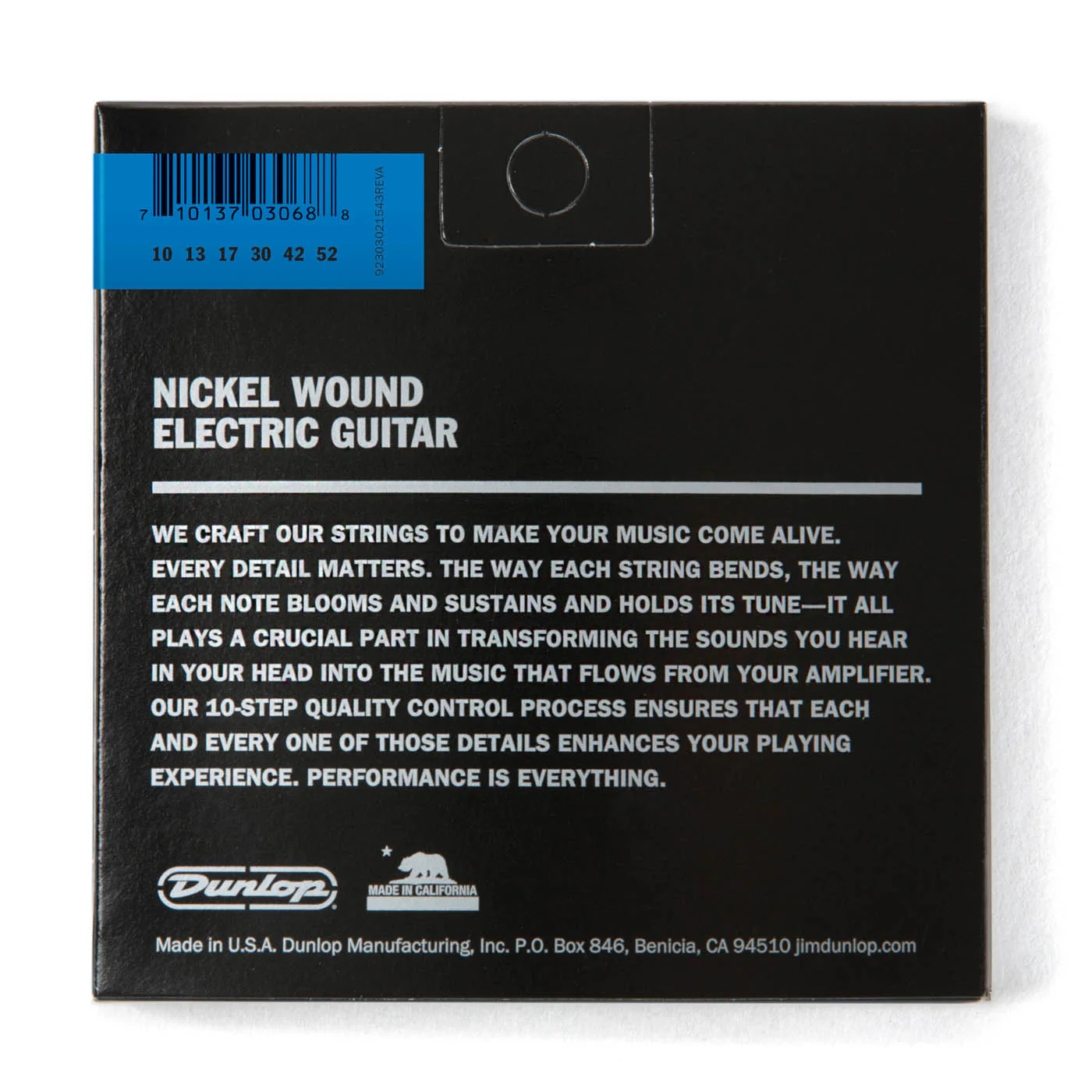 Dunlop Nickel Wound Heavy Bottom Electric Guitar Strings 10-52 (10 13 17 30 42 52) - Image 2