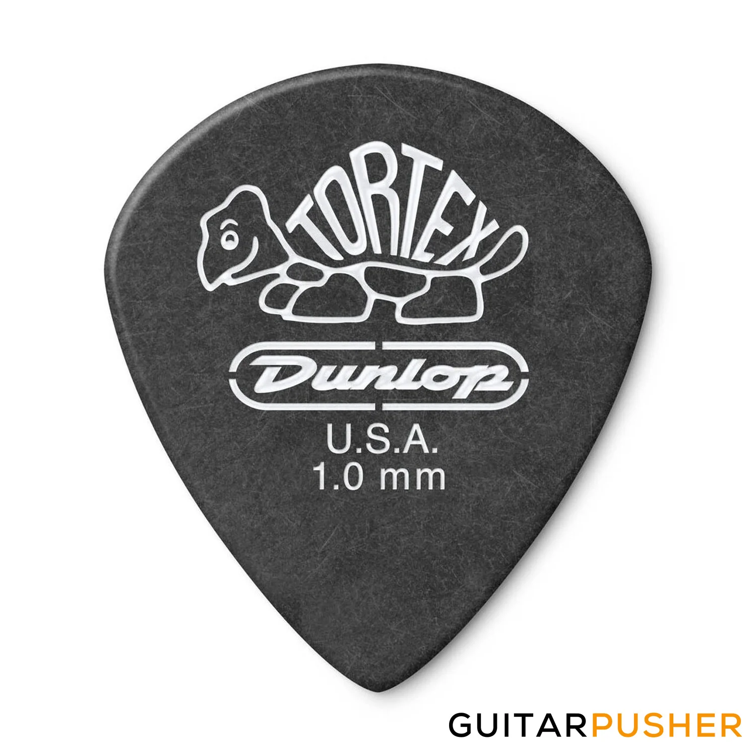 Dunlop Tortex Jazz III Pitch Black Guitar Pick 1.00mm - Image 3