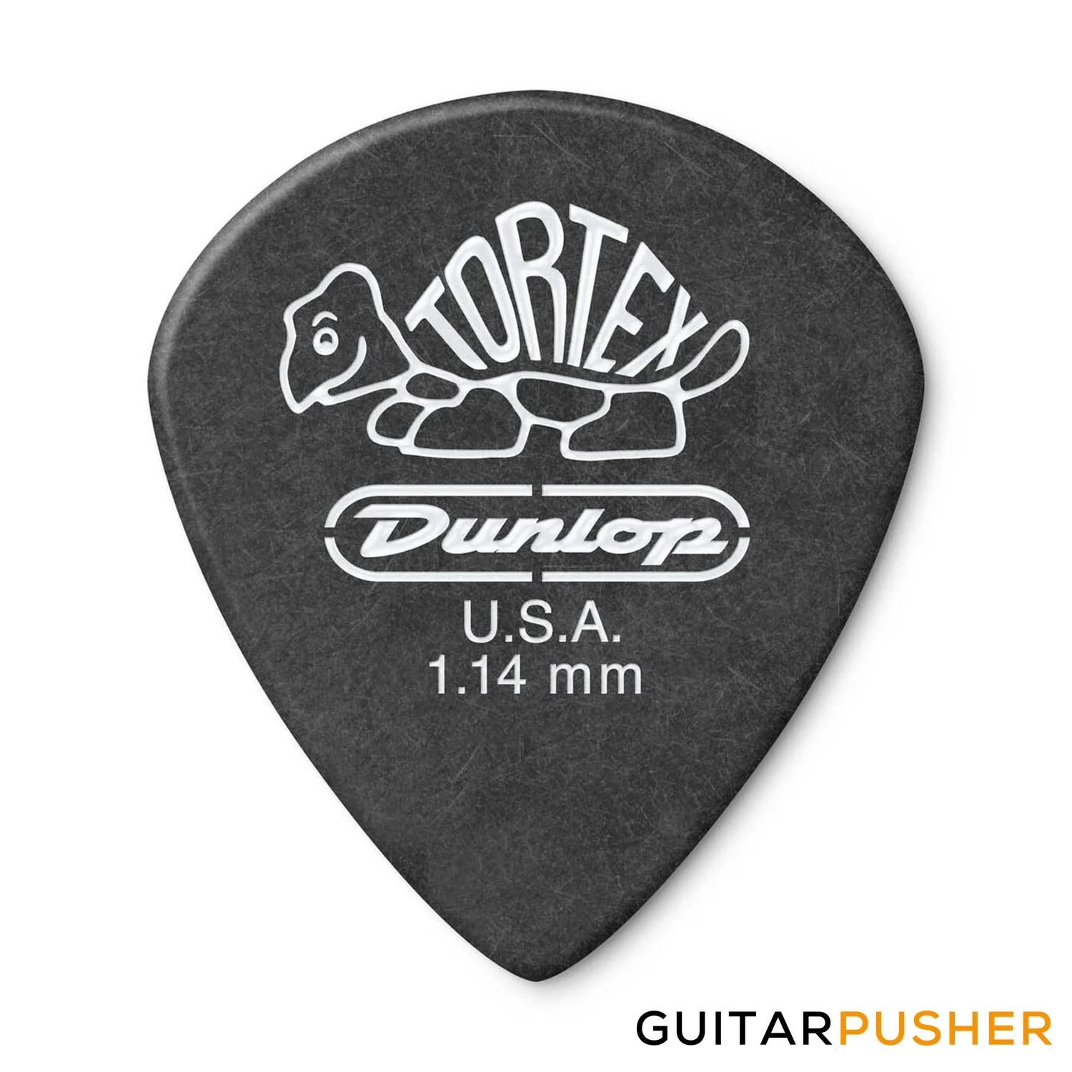 Dunlop Tortex Jazz III Pitch Black Guitar Pick 1.14mm - Image 3