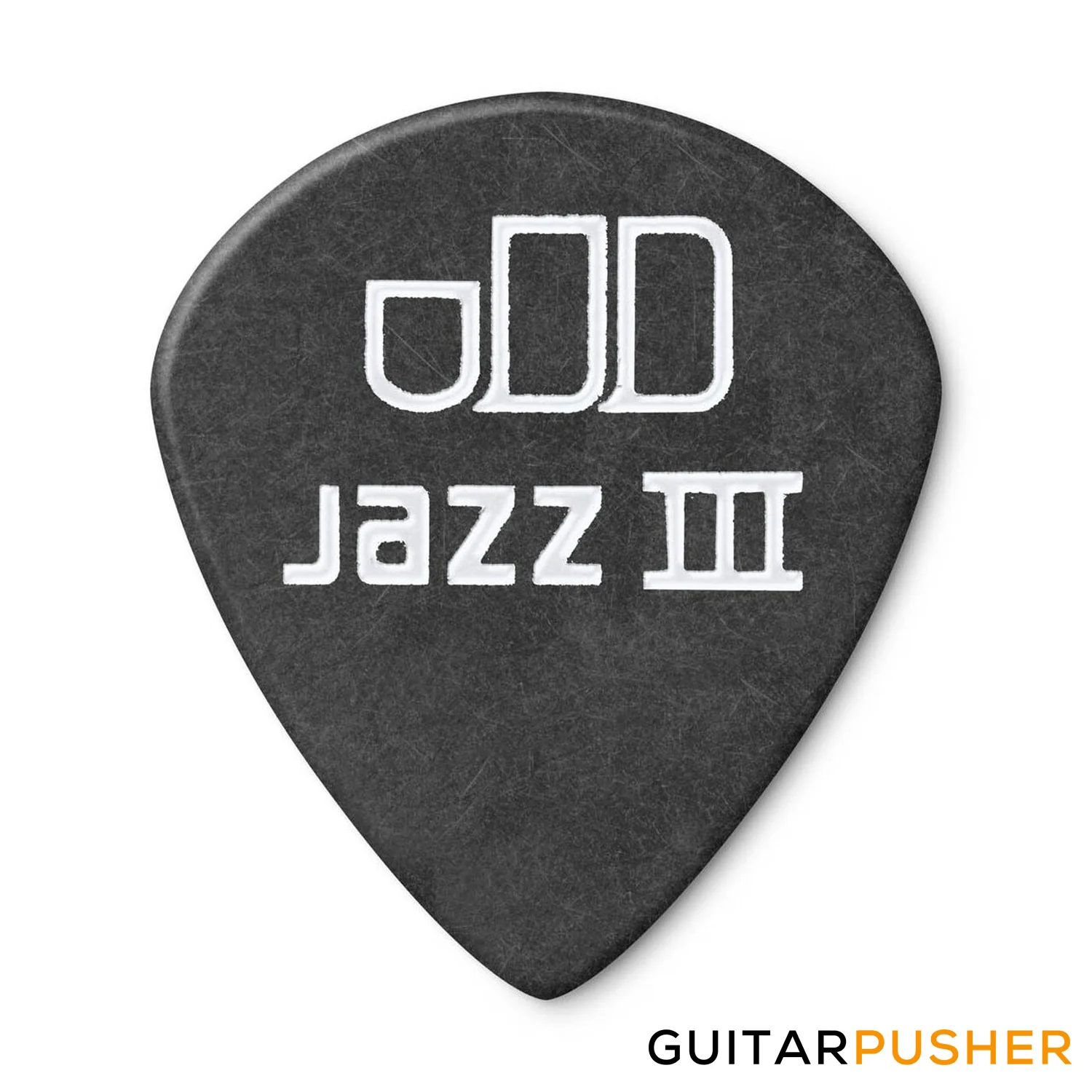 Dunlop Tortex Jazz III Pitch Black Guitar Pick 1.14mm - Image 4