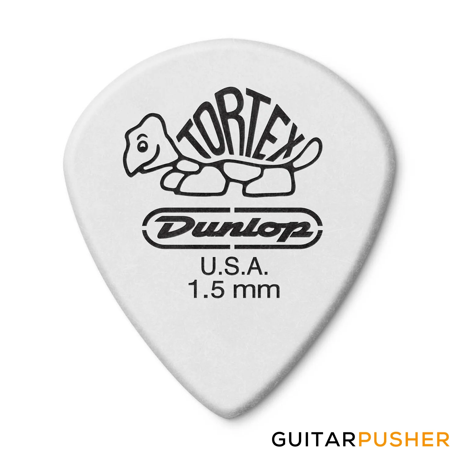 Dunlop Tortex Jazz III XL Guitar Pick 498R 1.50mm - White - Image 5