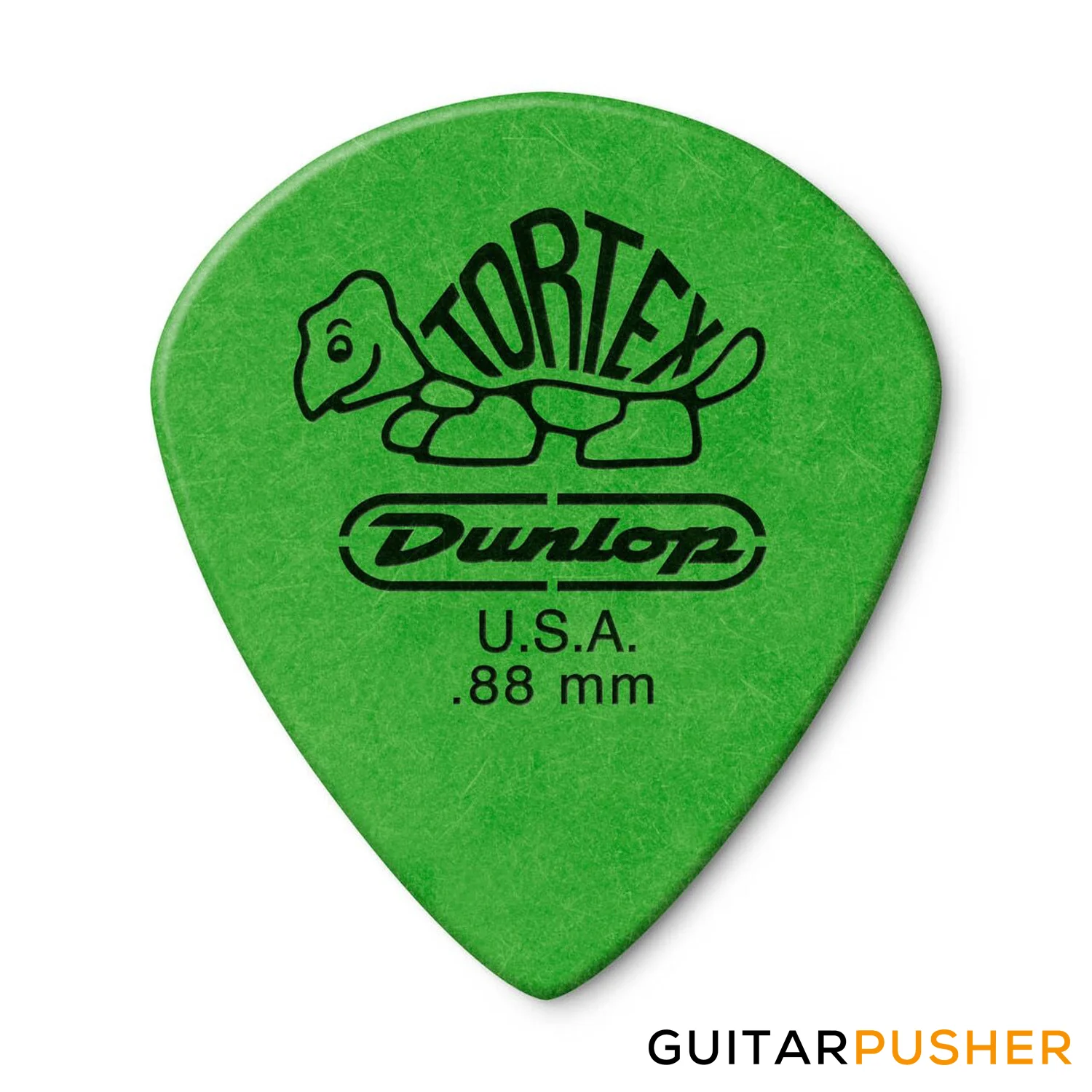 Dunlop Tortex Jazz III XL Guitar Pick 498R .88mm - Green - Image 4