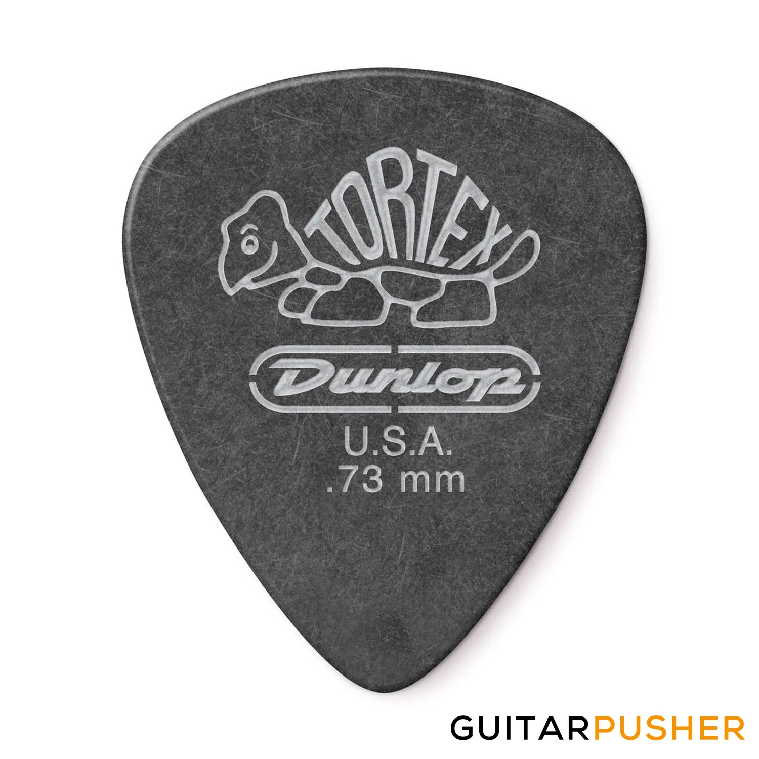 Dunlop Tortex Pitch Black Standard Guitar Pick 0.73mm - Image 3