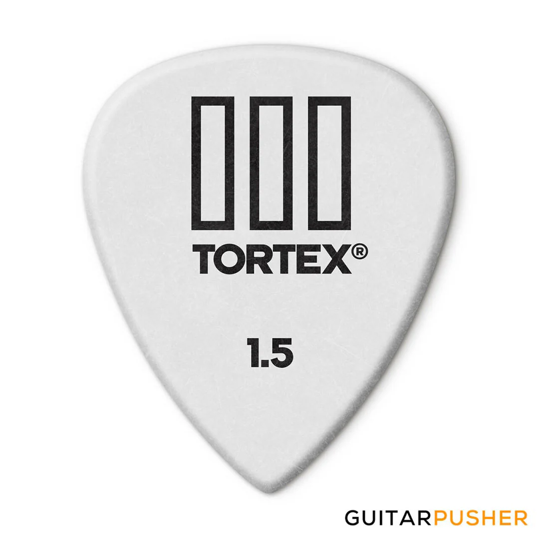 Dunlop Tortex TIII Guitar Pick 462R - 1.50mm White