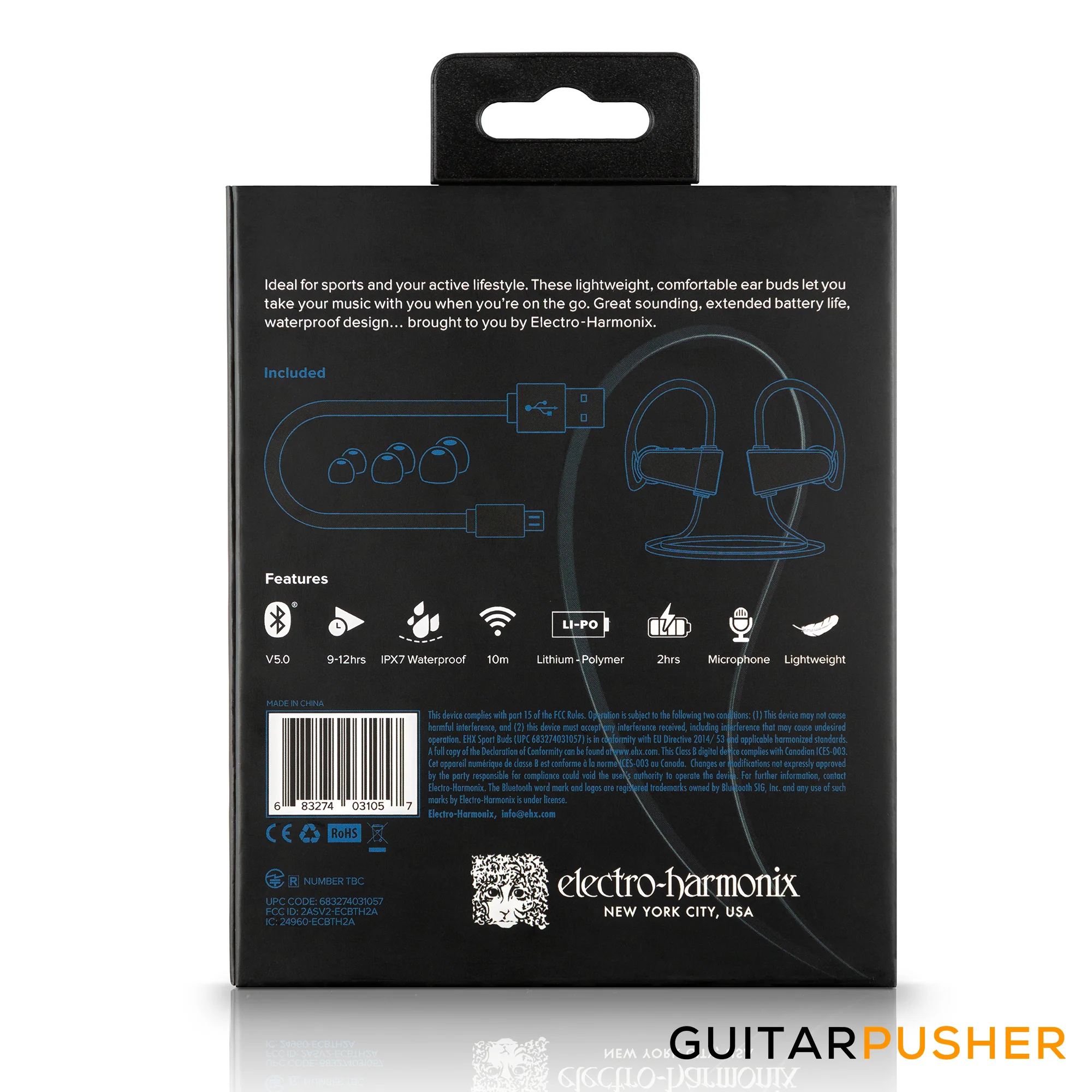 Electro-Harmonix Sport Buds Wireless Earbuds - Image 3