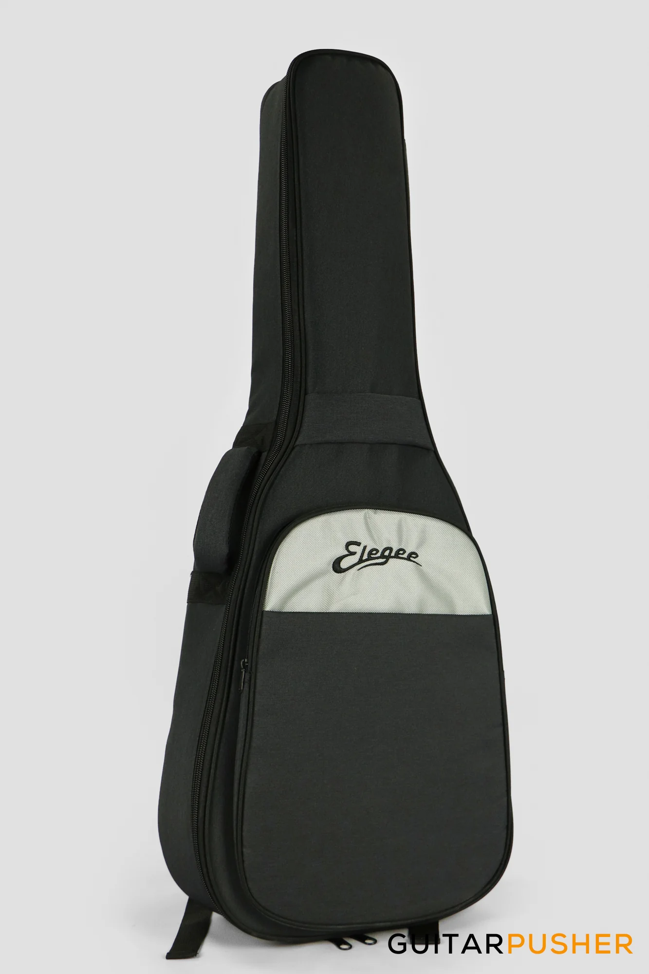Elegee Lawin Solid Sitka Spruce Top  00 Parlor Acoustic-Electric Guitar with Dual Pickup System - Image 11