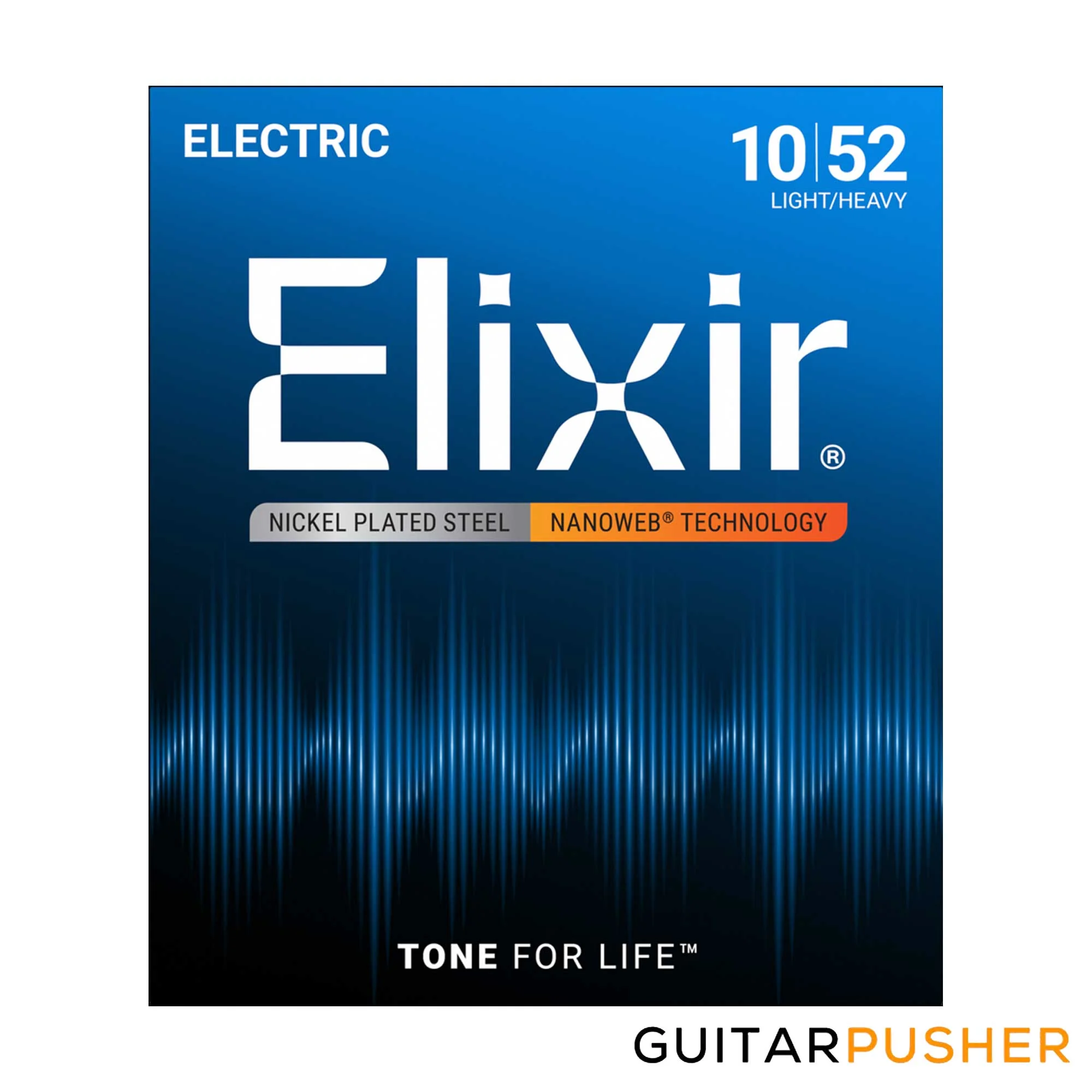 Elixir Electric Nickel Plated Steel Special Gauge Electric Guitar Strings with NANOWEB Coating - Image 4