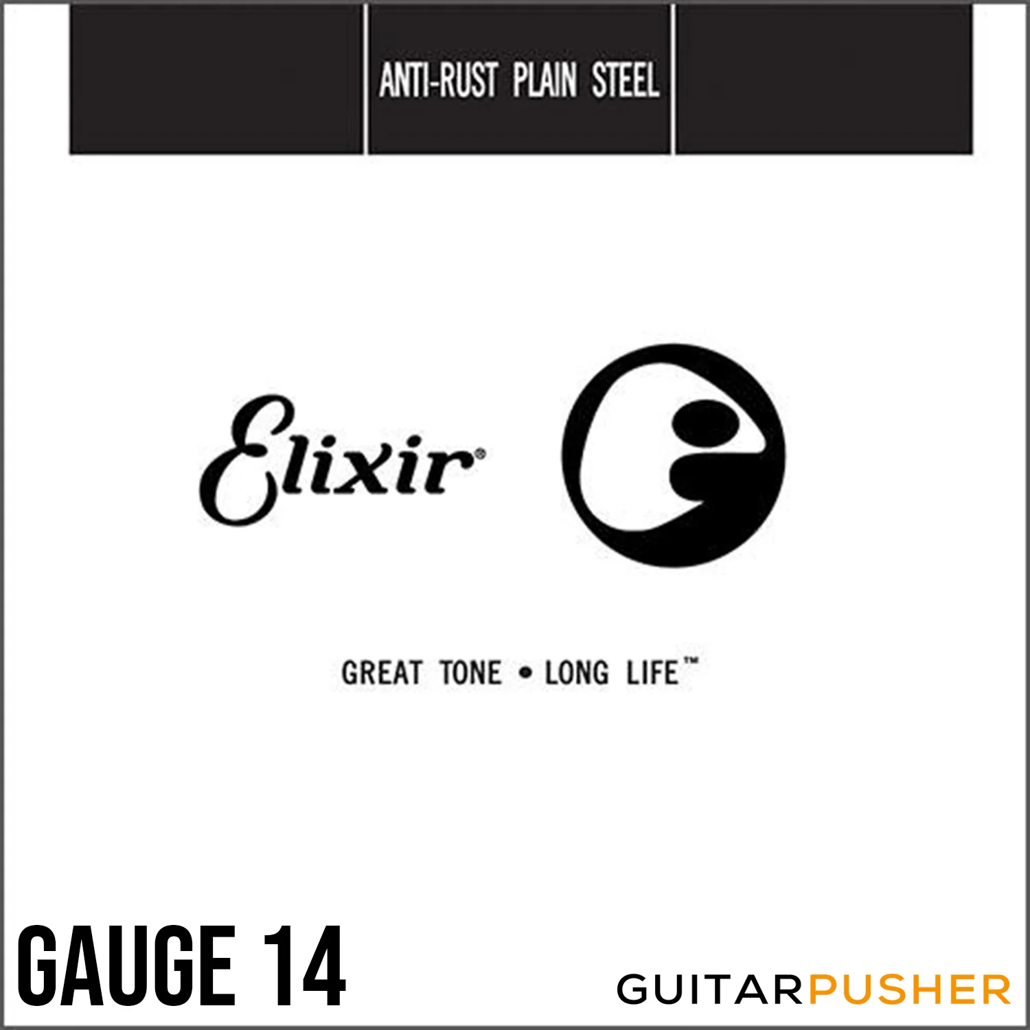 Elixir Plain Steel Anti-Rust Single String - Image 7