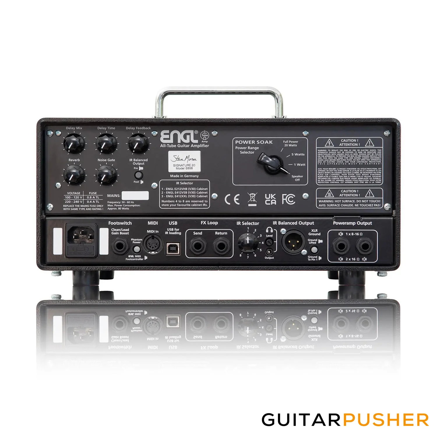 ENGL Amps E658 Steve Morse Signature 20 20W All-Tube Amplifier Head - Image 3