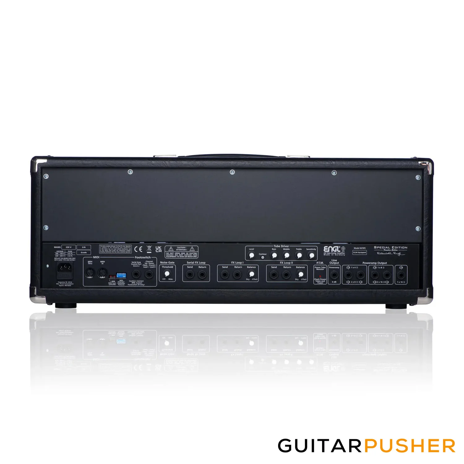 ENGL Amps E670FE Special Founders Edition 100W 6L6 All-Tube Amplifier Head - Image 3
