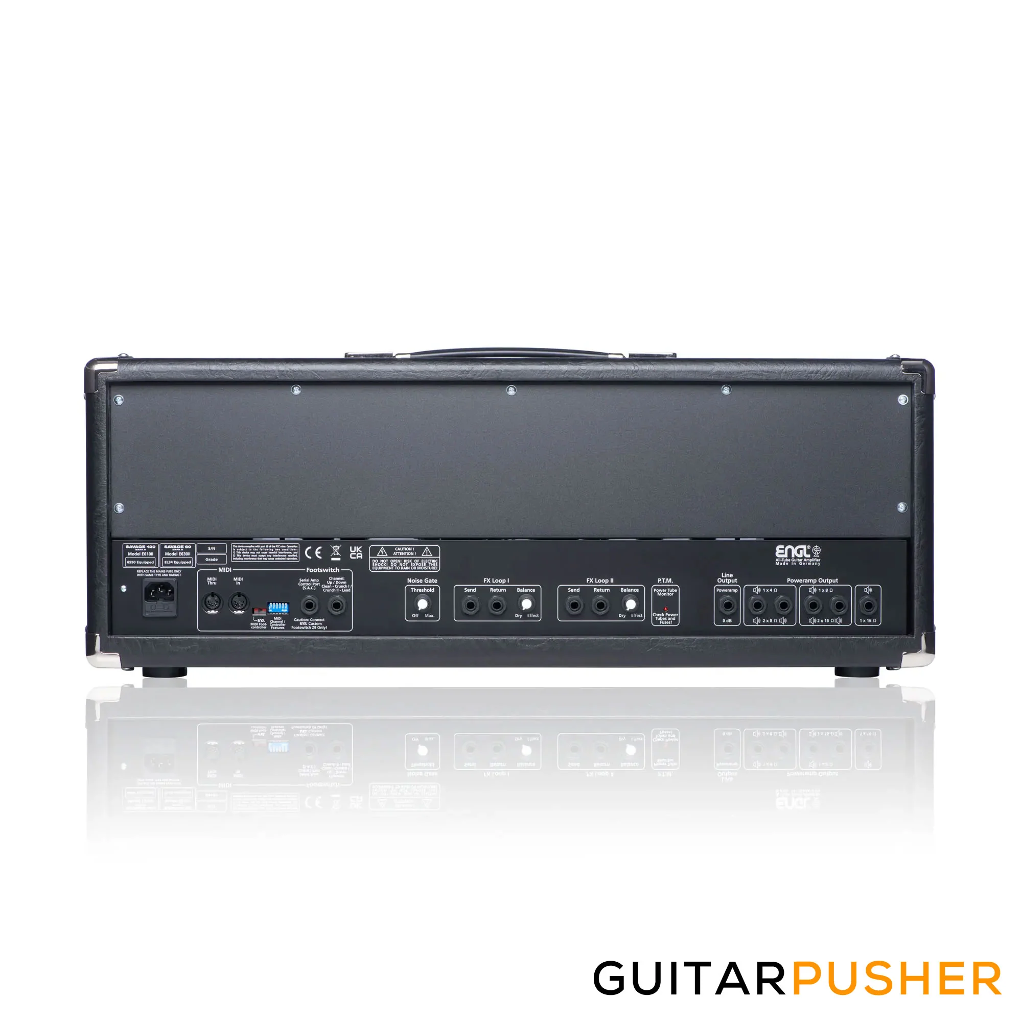 ENGL Amps Savage 120 MARK II E610II 120W All-Tube Amplifier Head - Image 2