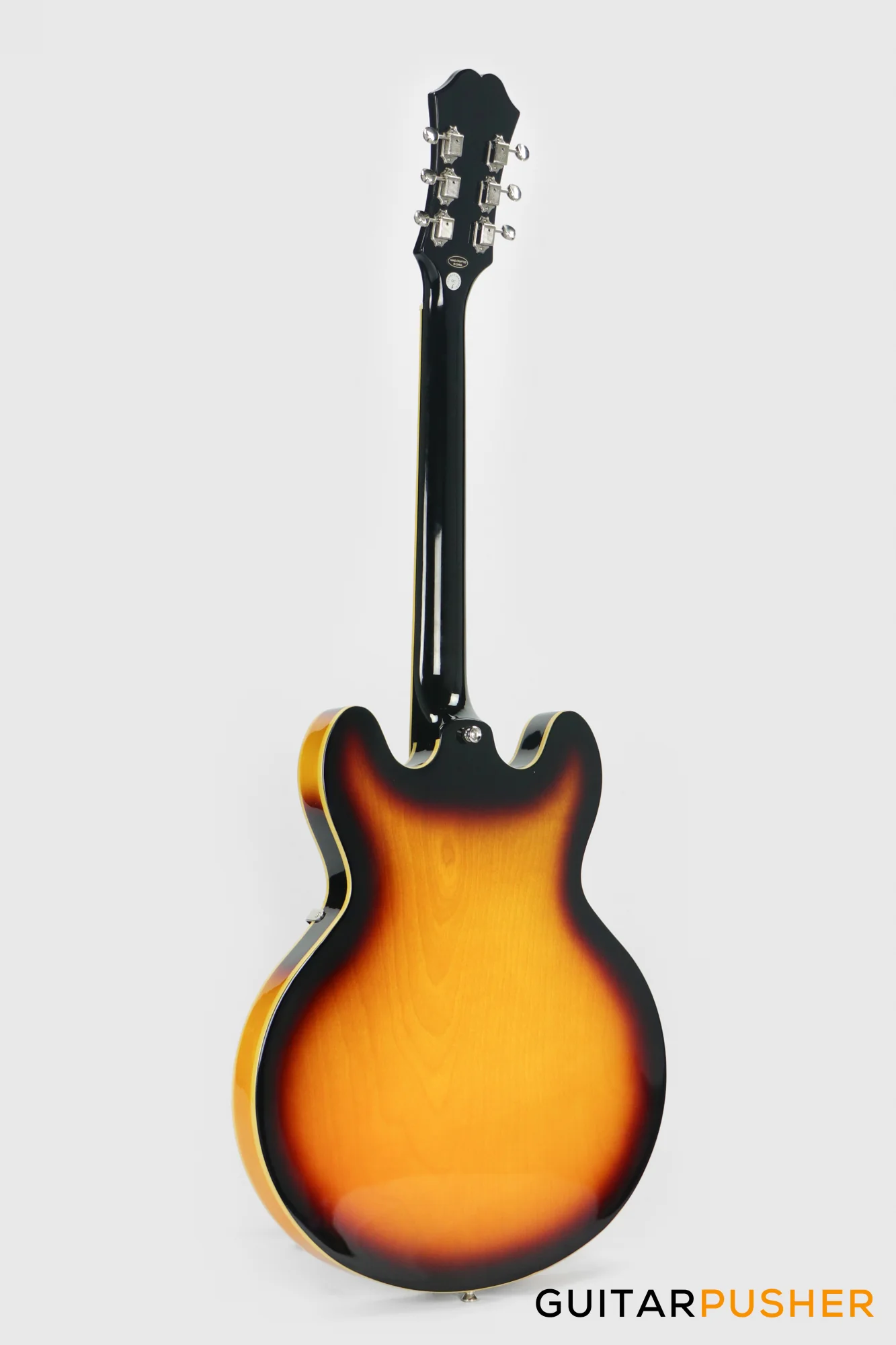 Epiphone Casino Full Hollow Electric Guitar - Vintage Sunburst - Image 6