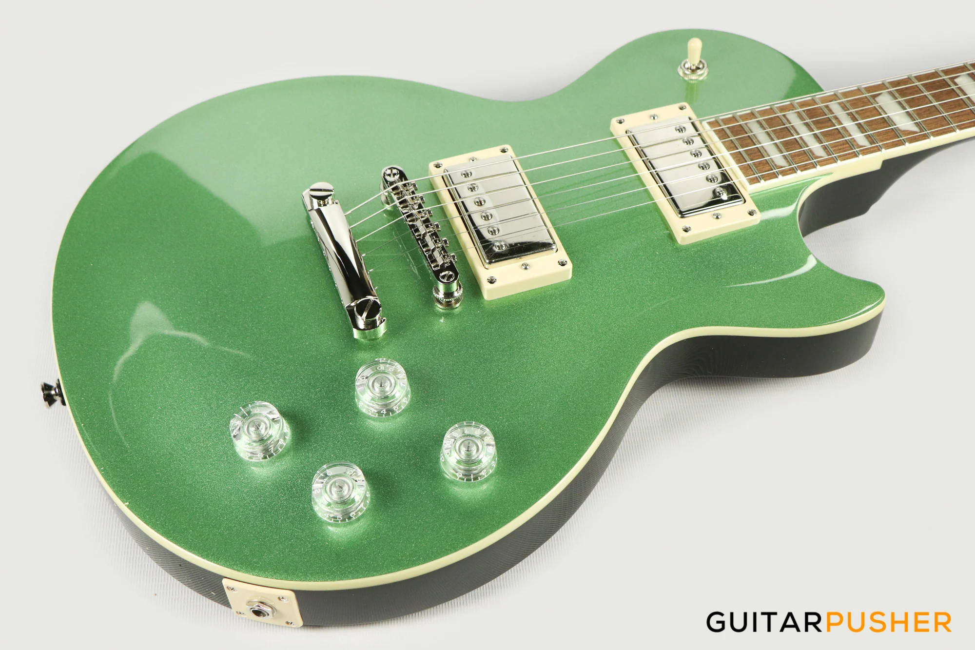 Epiphone Les Paul Muse Electric Guitar - Wanderlust Metallic Green - Image 10