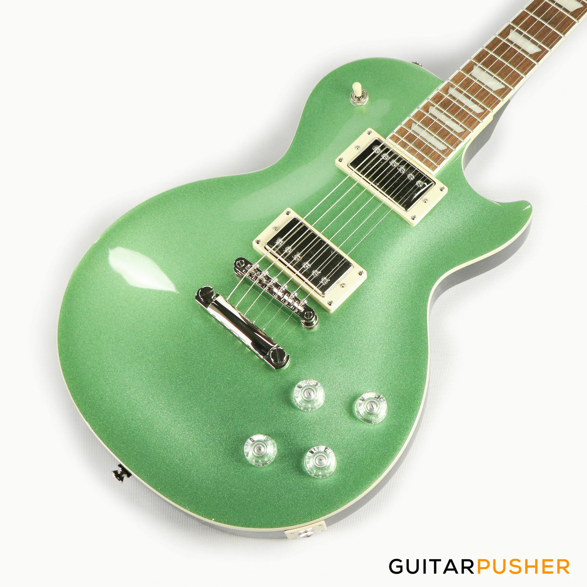 Epiphone Les Paul Muse Electric Guitar - Wanderlust Metallic Green - Image 7
