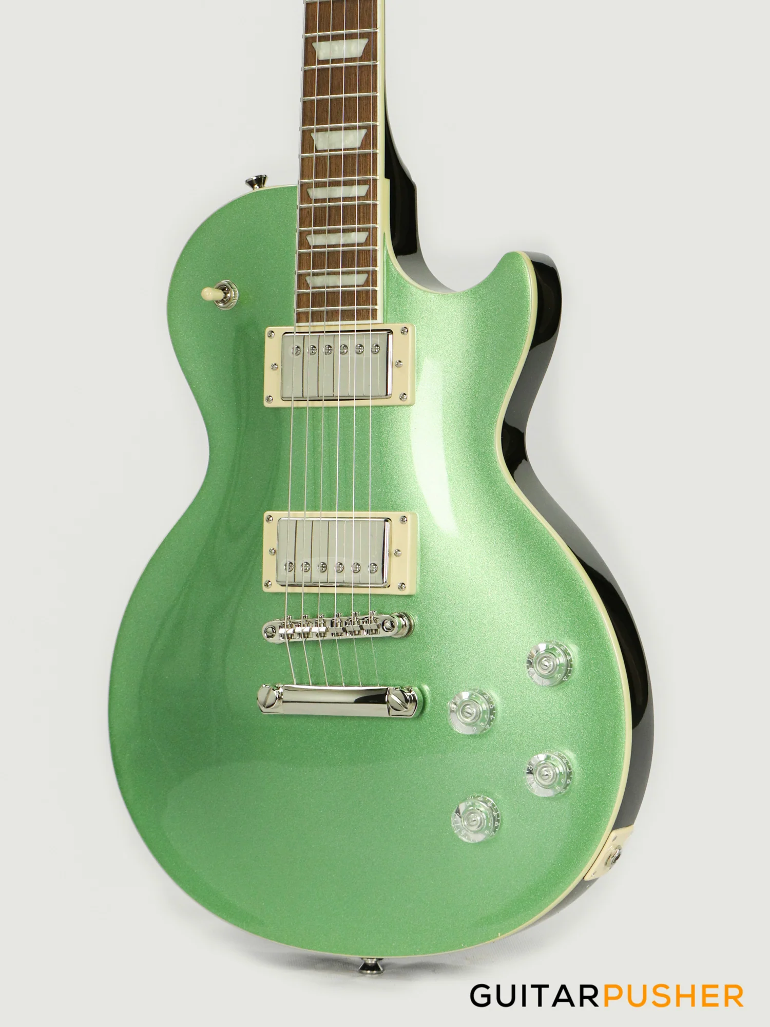 Epiphone Les Paul Muse Electric Guitar - Wanderlust Metallic Green - Image 8