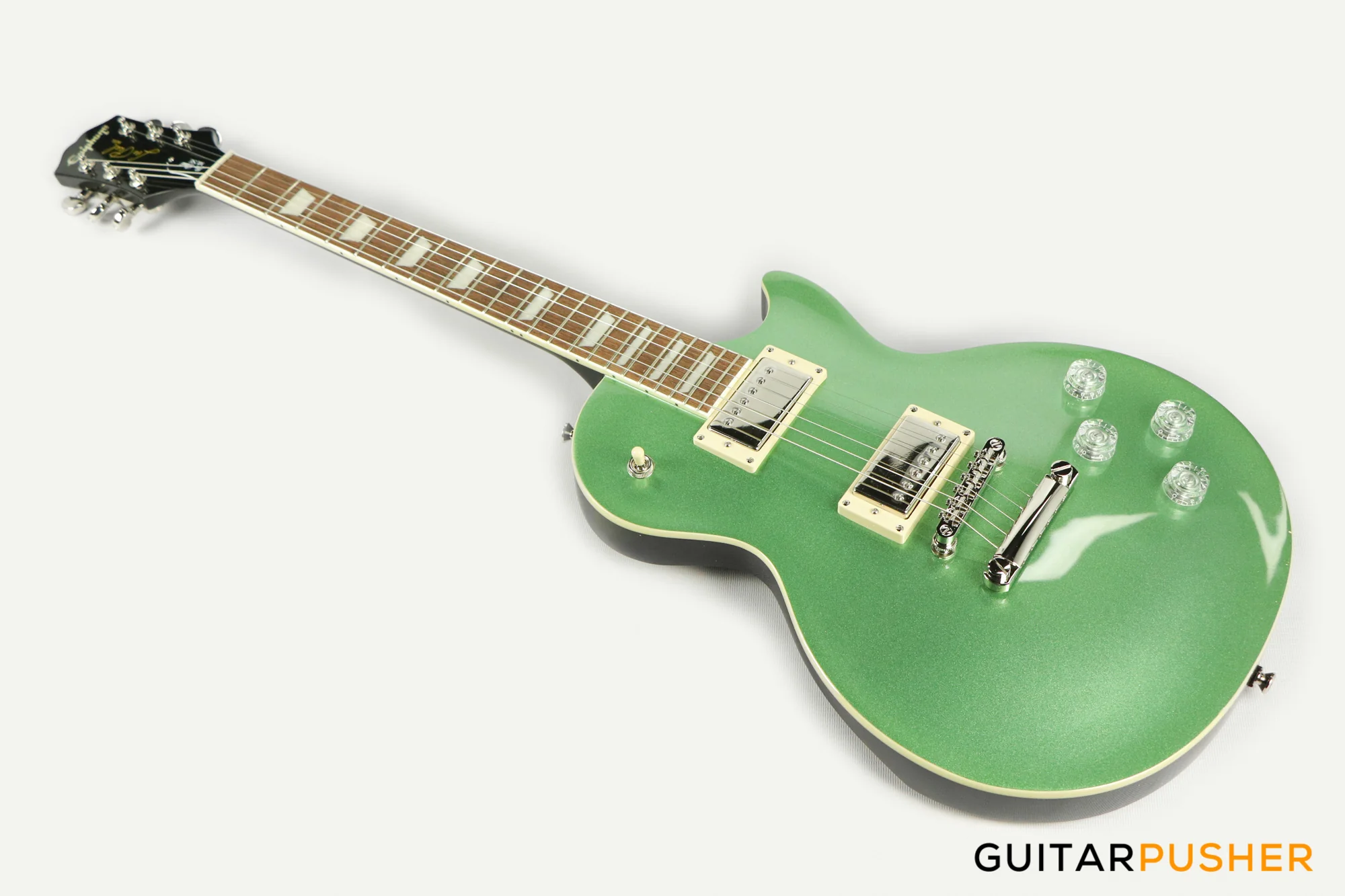 Epiphone Les Paul Muse Electric Guitar - Wanderlust Metallic Green - Image 9