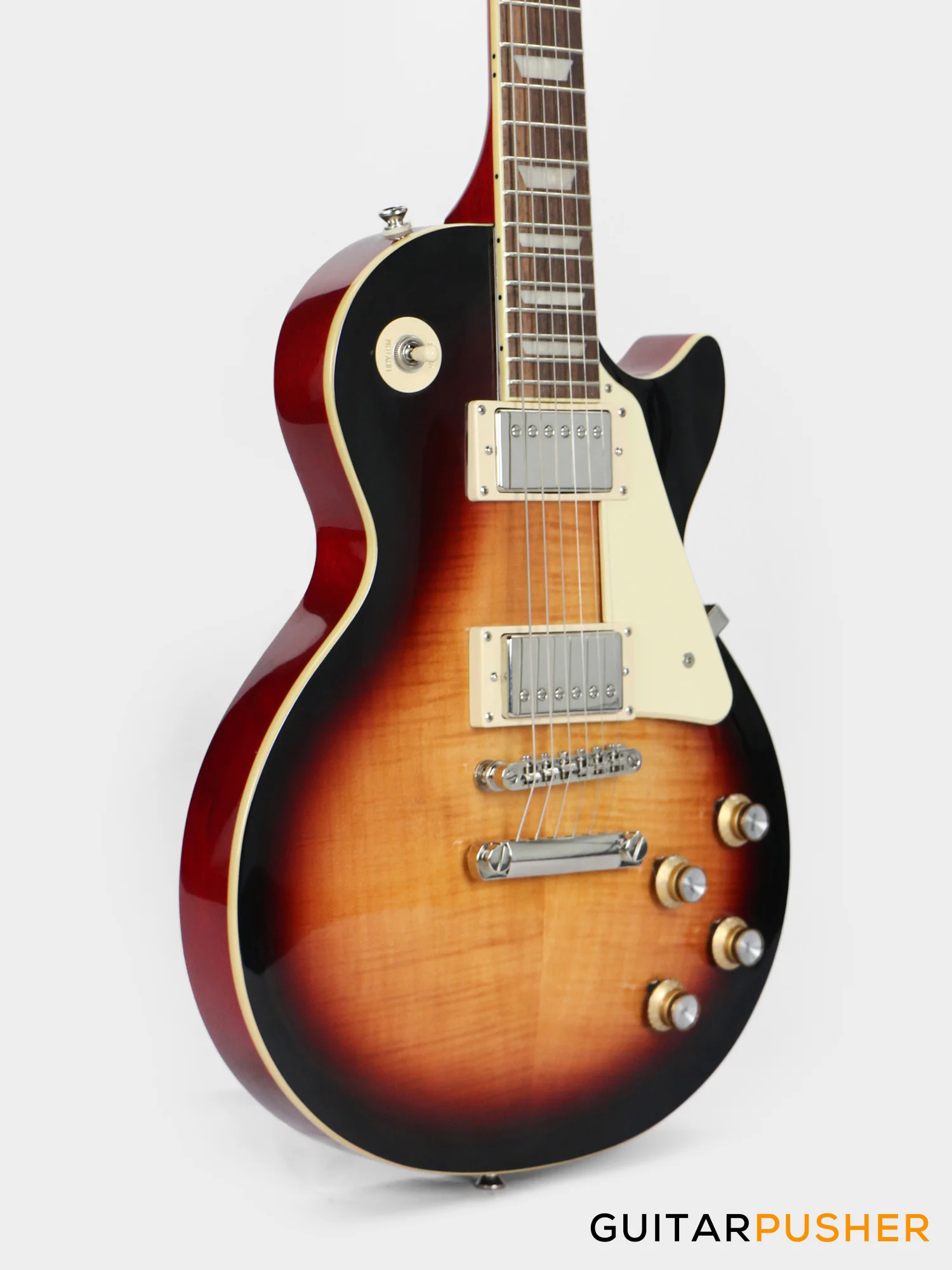 Epiphone Les Paul Standard 60's Electric Guitar - Bourbon Burst - Image 4