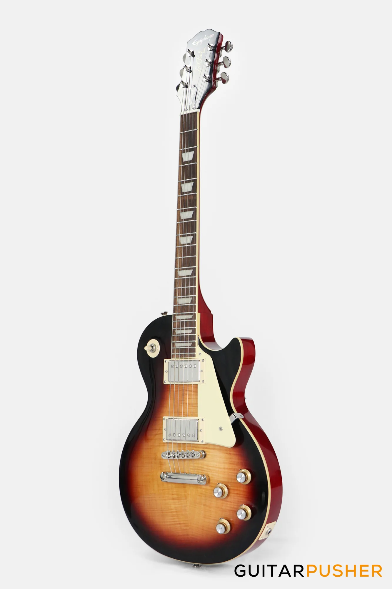 Epiphone Les Paul Standard 60's Electric Guitar - Bourbon Burst - Image 7