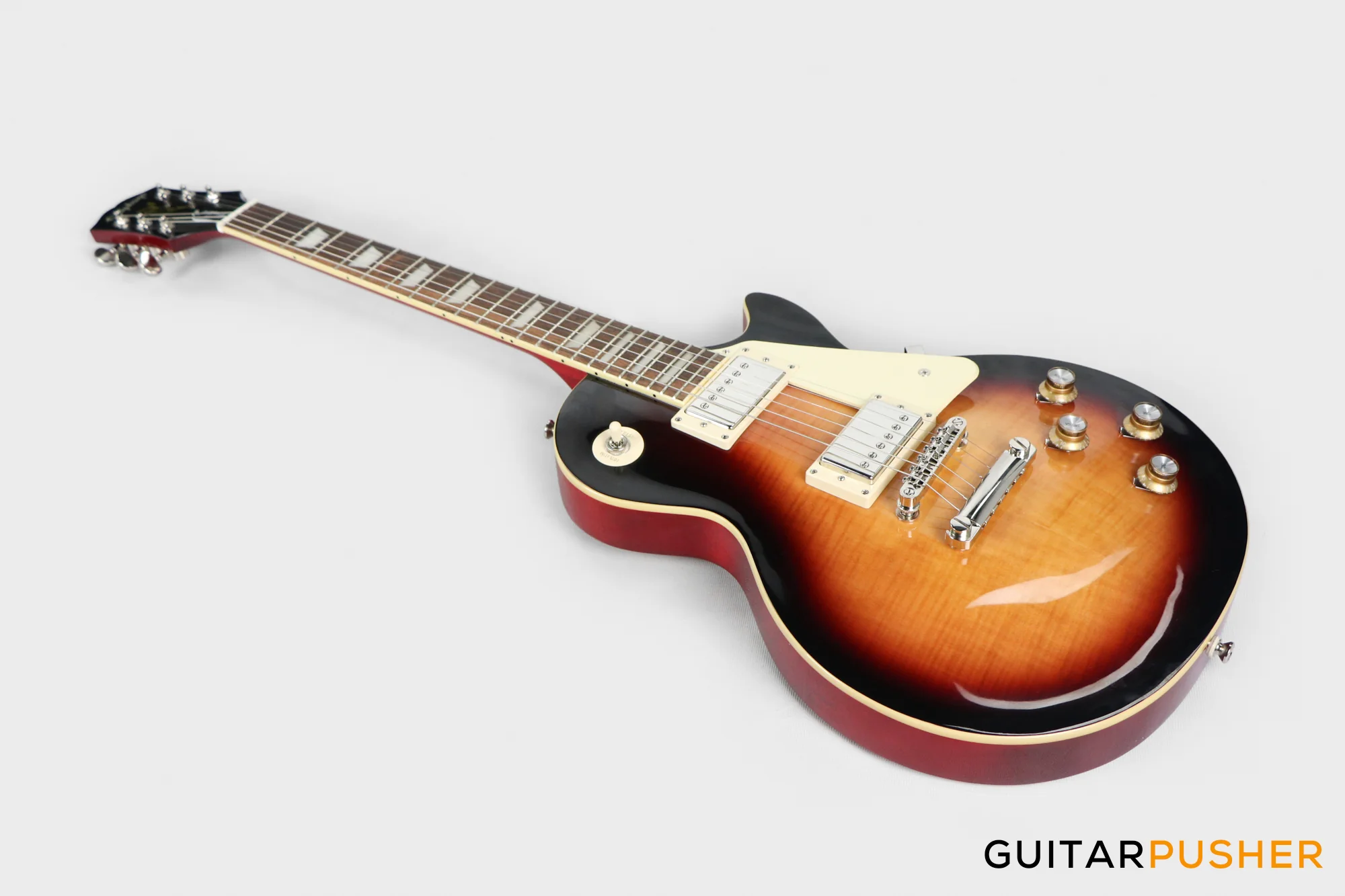 Epiphone Les Paul Standard 60's Electric Guitar - Bourbon Burst - Image 9