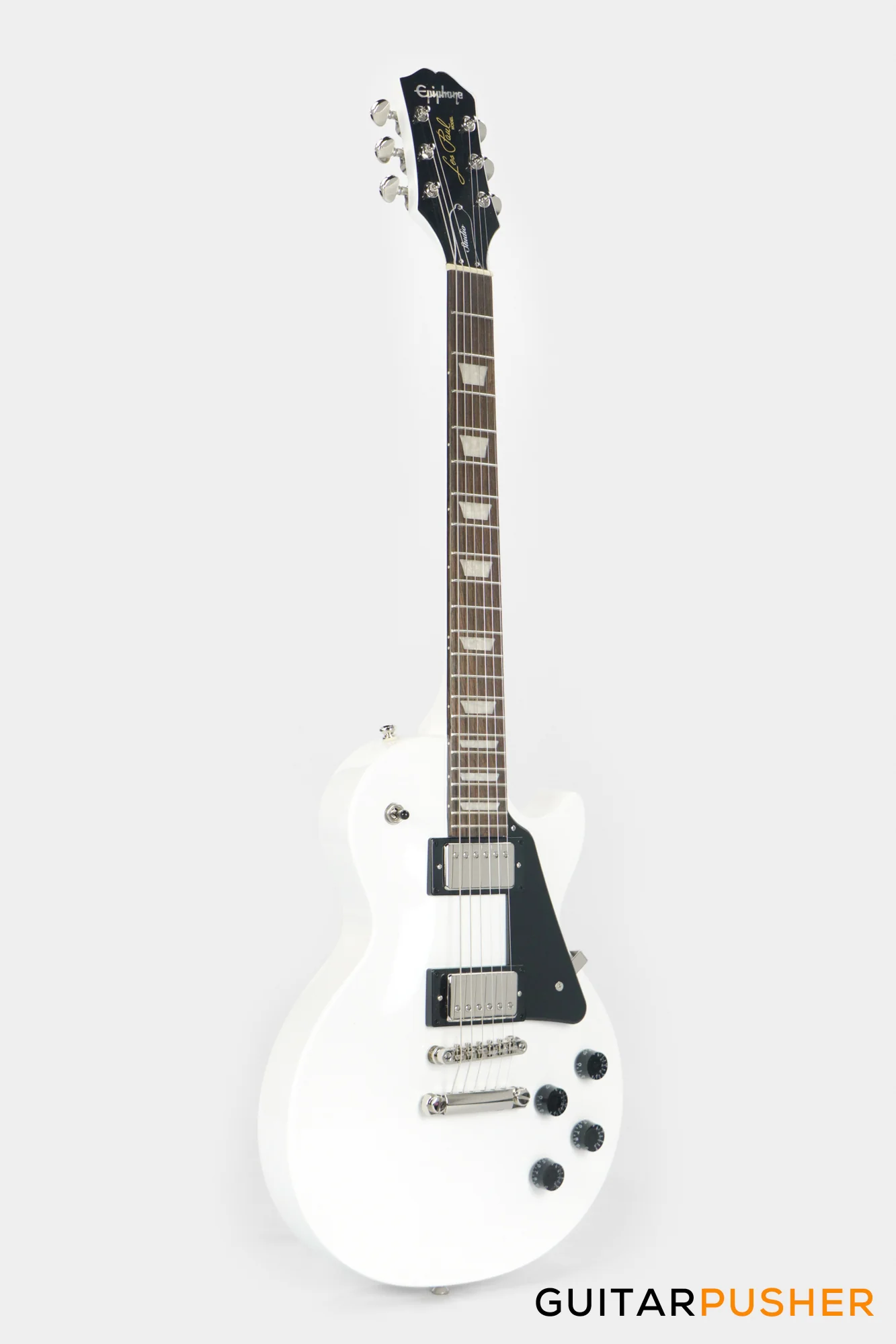 Epiphone Les Paul Studio Electric Guitar - Alpine White - Image 8