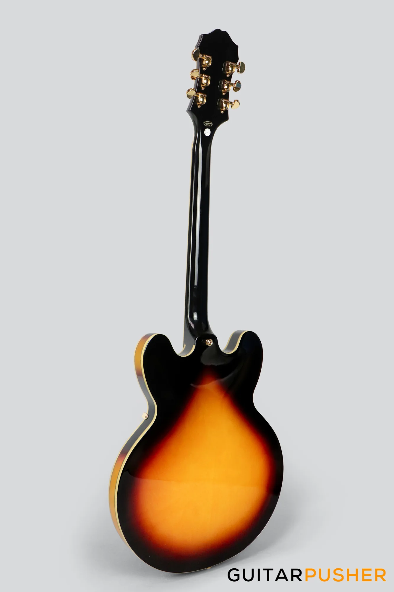 Epiphone Sheraton ii PRO Semi Hollow Electric Guitar - Vintage Sunburst - Image 3