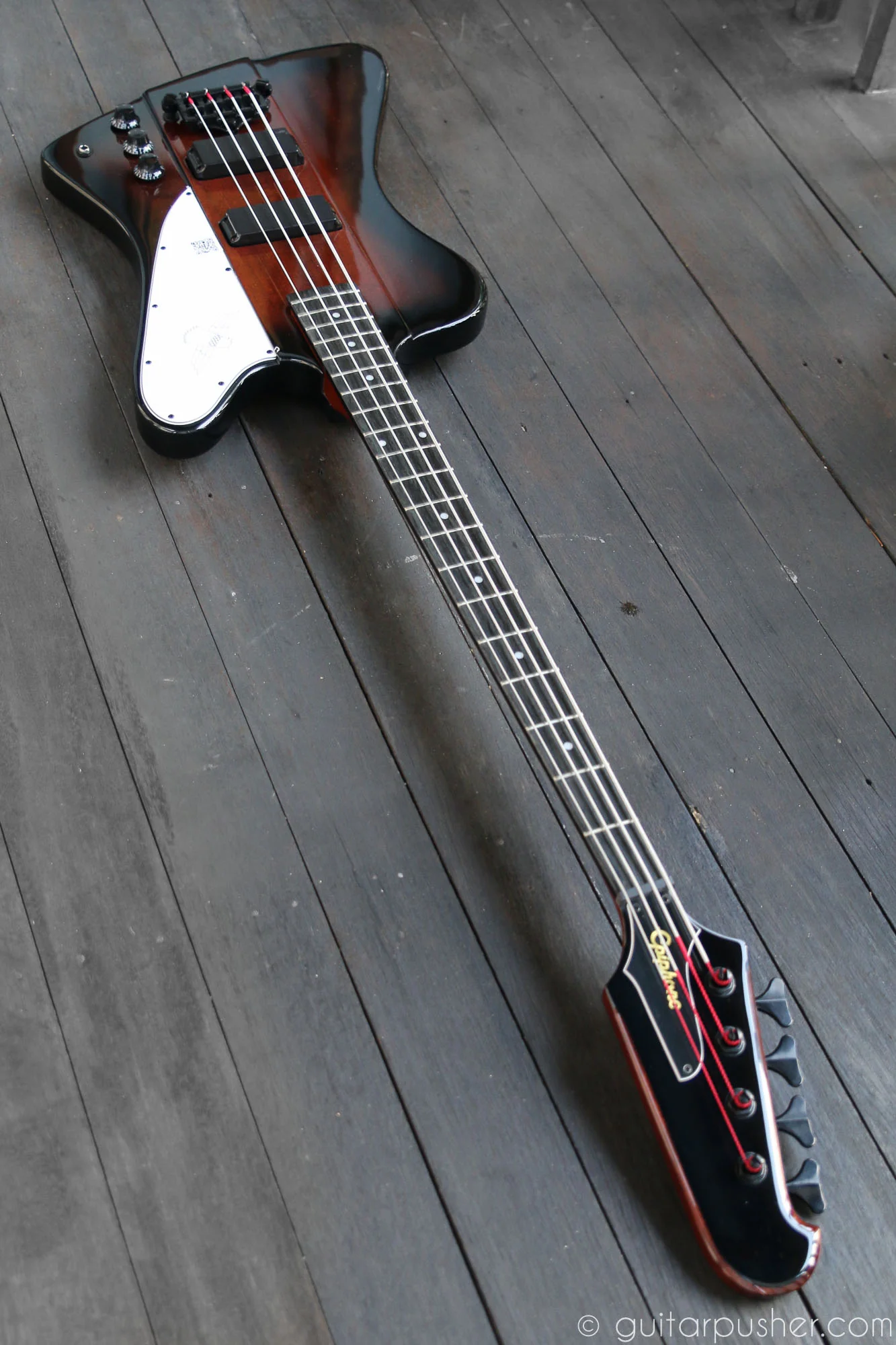 Epiphone Thunderbird Bass -Vintage Sunburst - Image 6