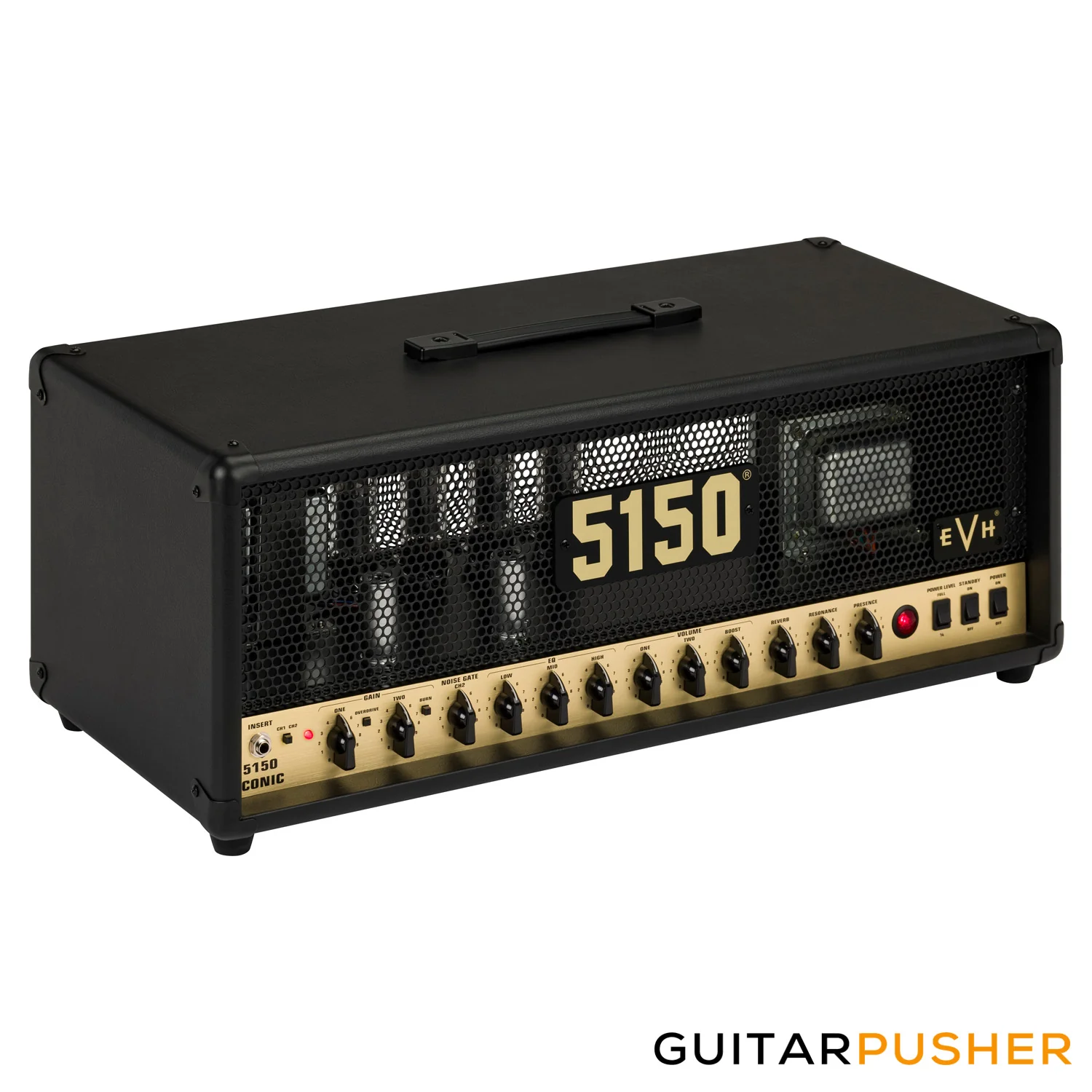 EVH 5150 Iconic Series 80-Watt EL34 Amplifier Head, Black, 230V EUR  (2258406000) - Image 4