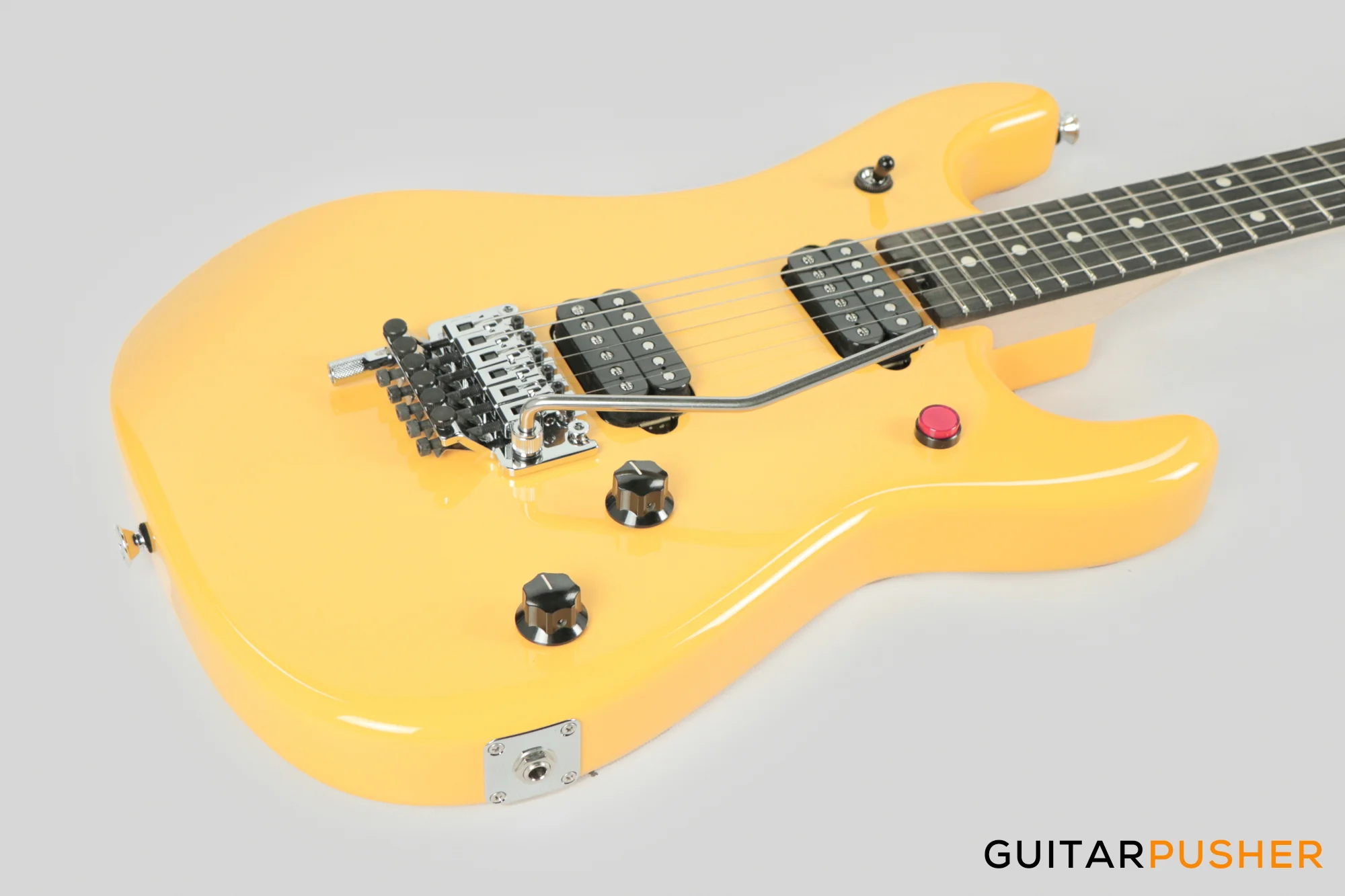 EVH 5150 Series Standard, Ebony Fretboard Electric Guitar - EVH Yellow - Image 11