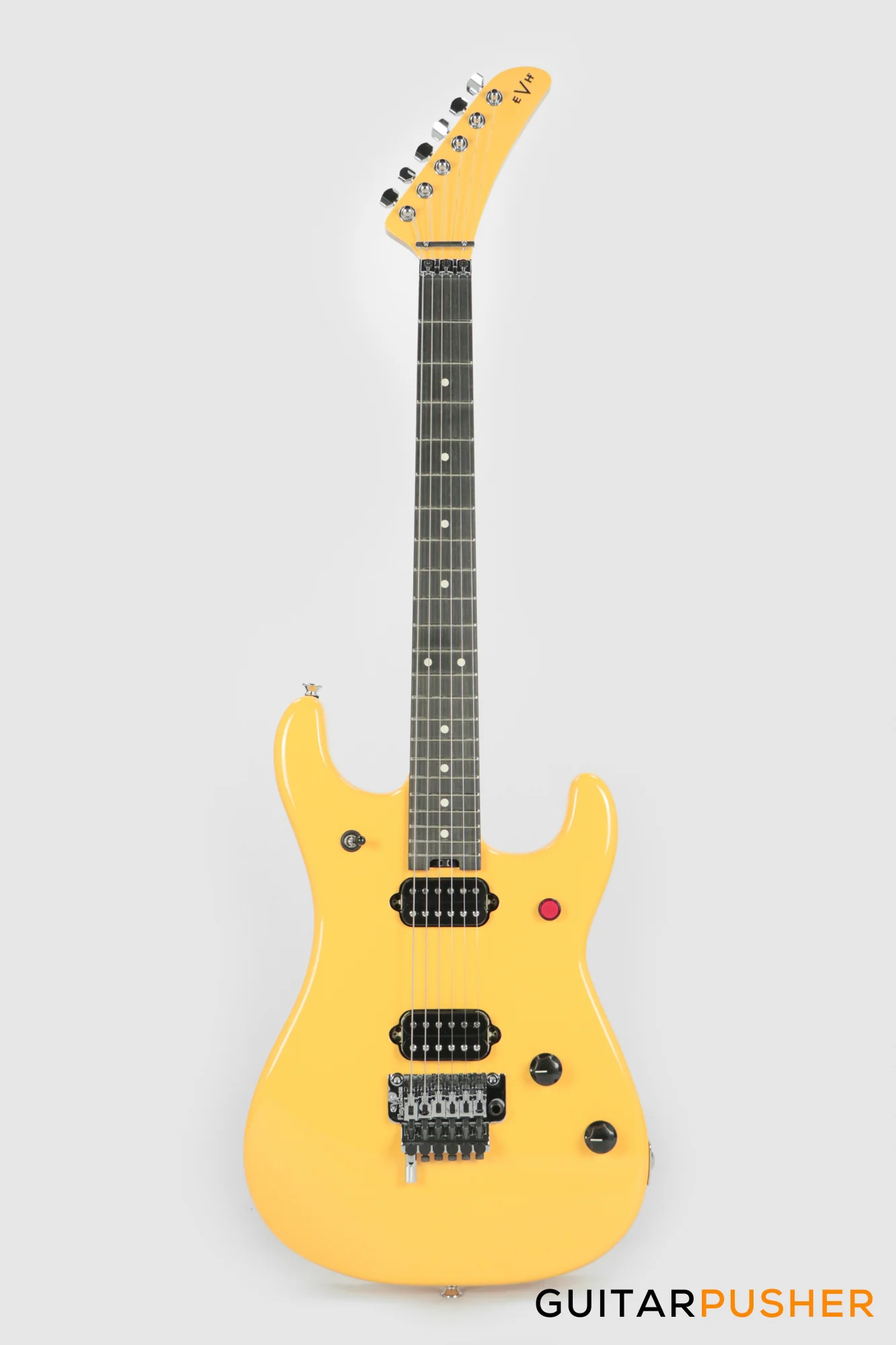 EVH 5150 Series Standard, Ebony Fretboard Electric Guitar - EVH Yellow - Image 2