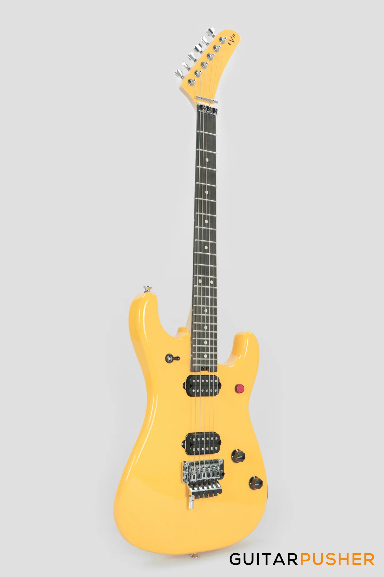 EVH 5150 Series Standard, Ebony Fretboard Electric Guitar - EVH Yellow - Image 3