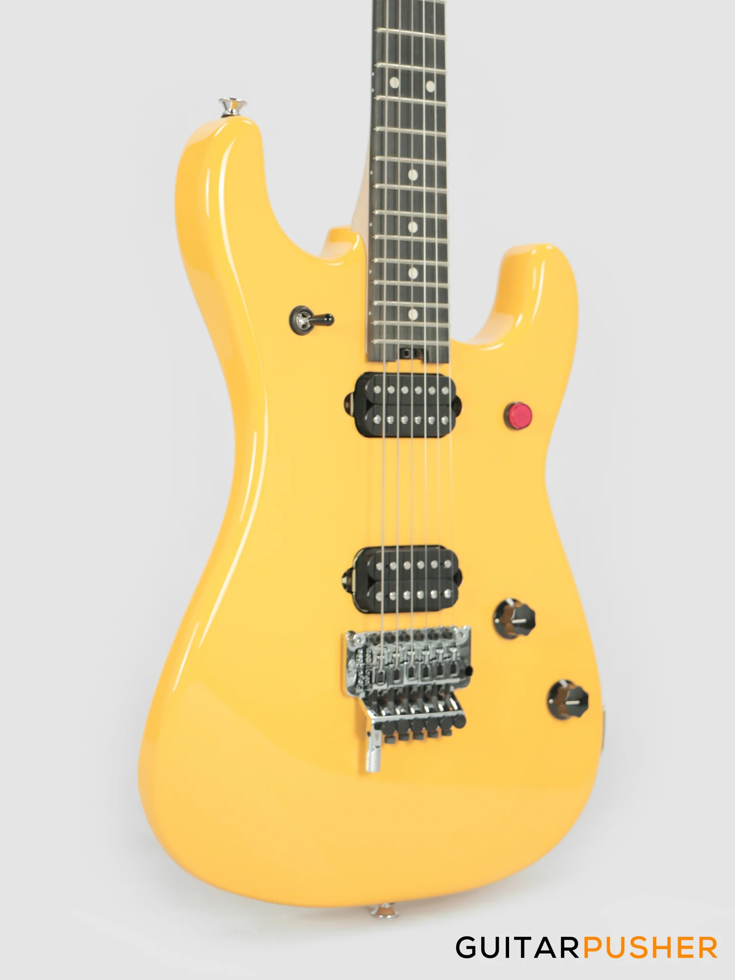 EVH 5150 Series Standard, Ebony Fretboard Electric Guitar - EVH Yellow - Image 4