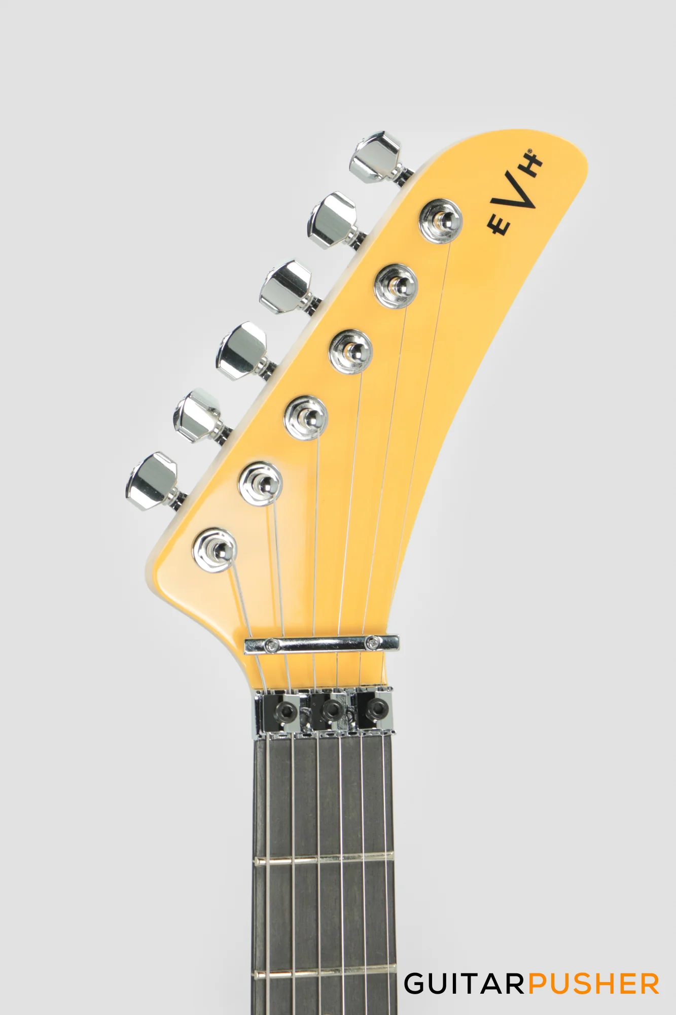 EVH 5150 Series Standard, Ebony Fretboard Electric Guitar - EVH Yellow - Image 5