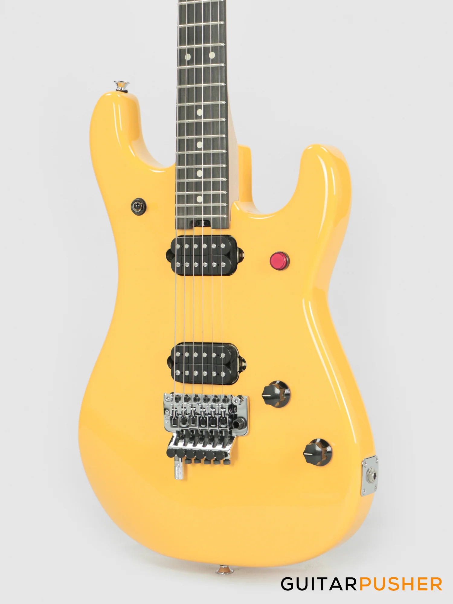 EVH 5150 Series Standard, Ebony Fretboard Electric Guitar - EVH Yellow - Image 8