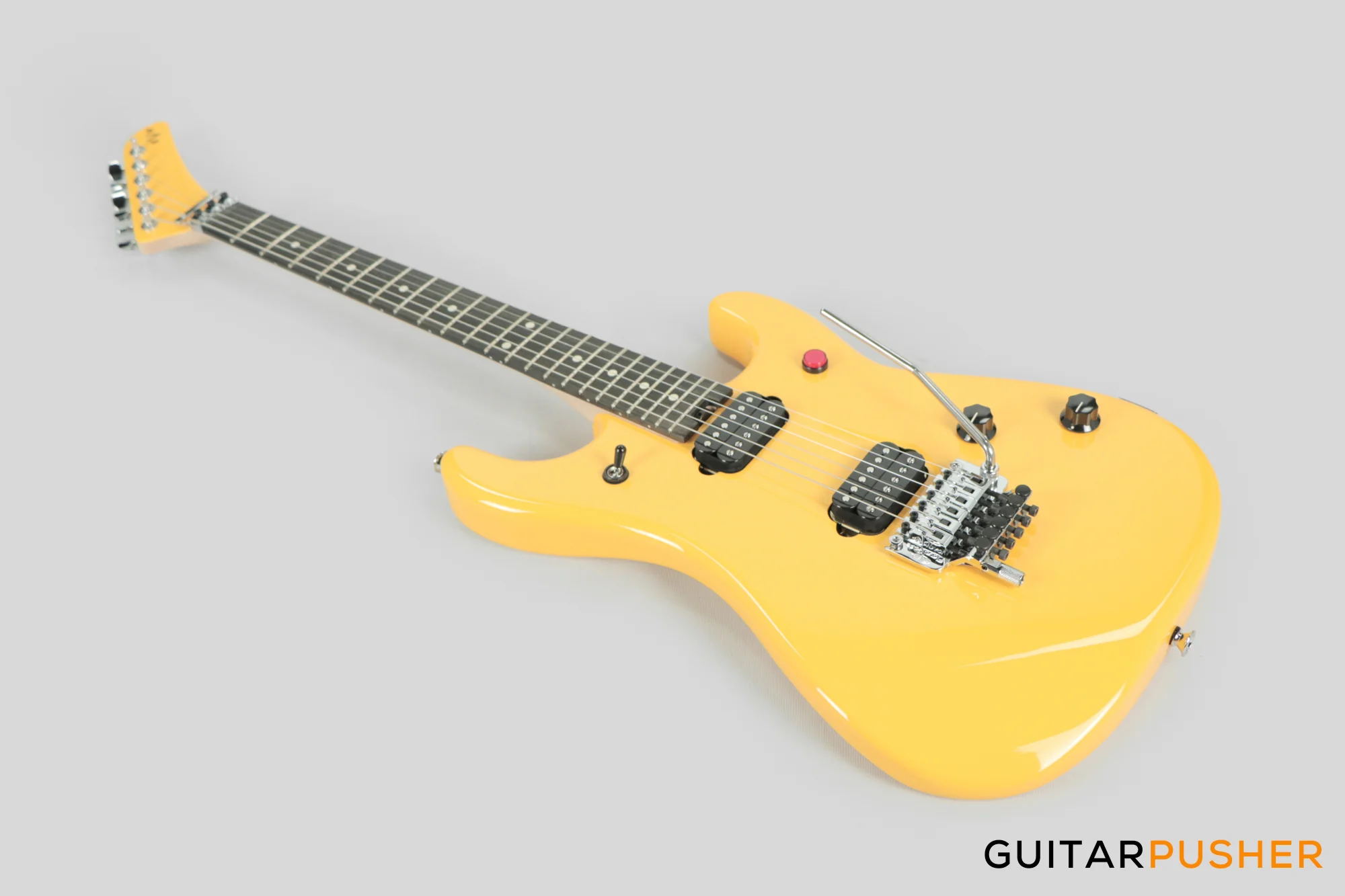 EVH 5150 Series Standard, Ebony Fretboard Electric Guitar - EVH Yellow - Image 9