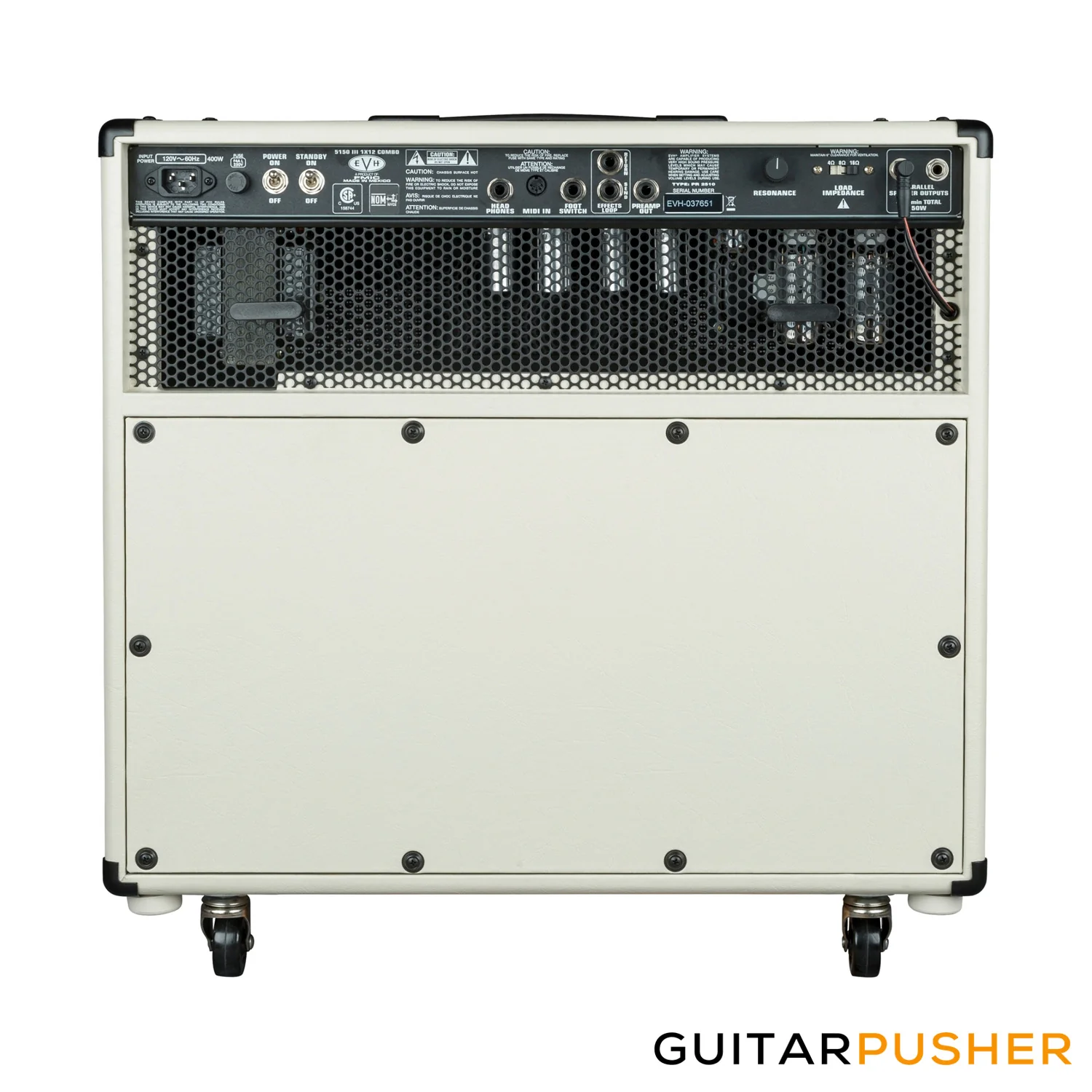 EVH 5150III 50-Watt 6L6 1x12" All-Tube Combo Amplifier, Ivory, 230V EUR (2255016410) - Image 2