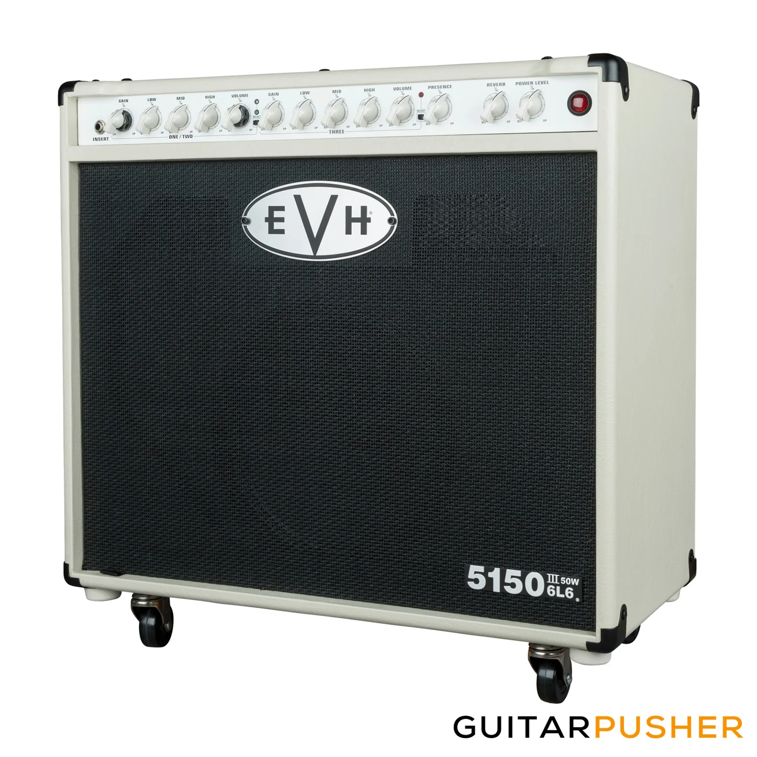 EVH 5150III 50-Watt 6L6 1x12" All-Tube Combo Amplifier, Ivory, 230V EUR (2255016410) - Image 3
