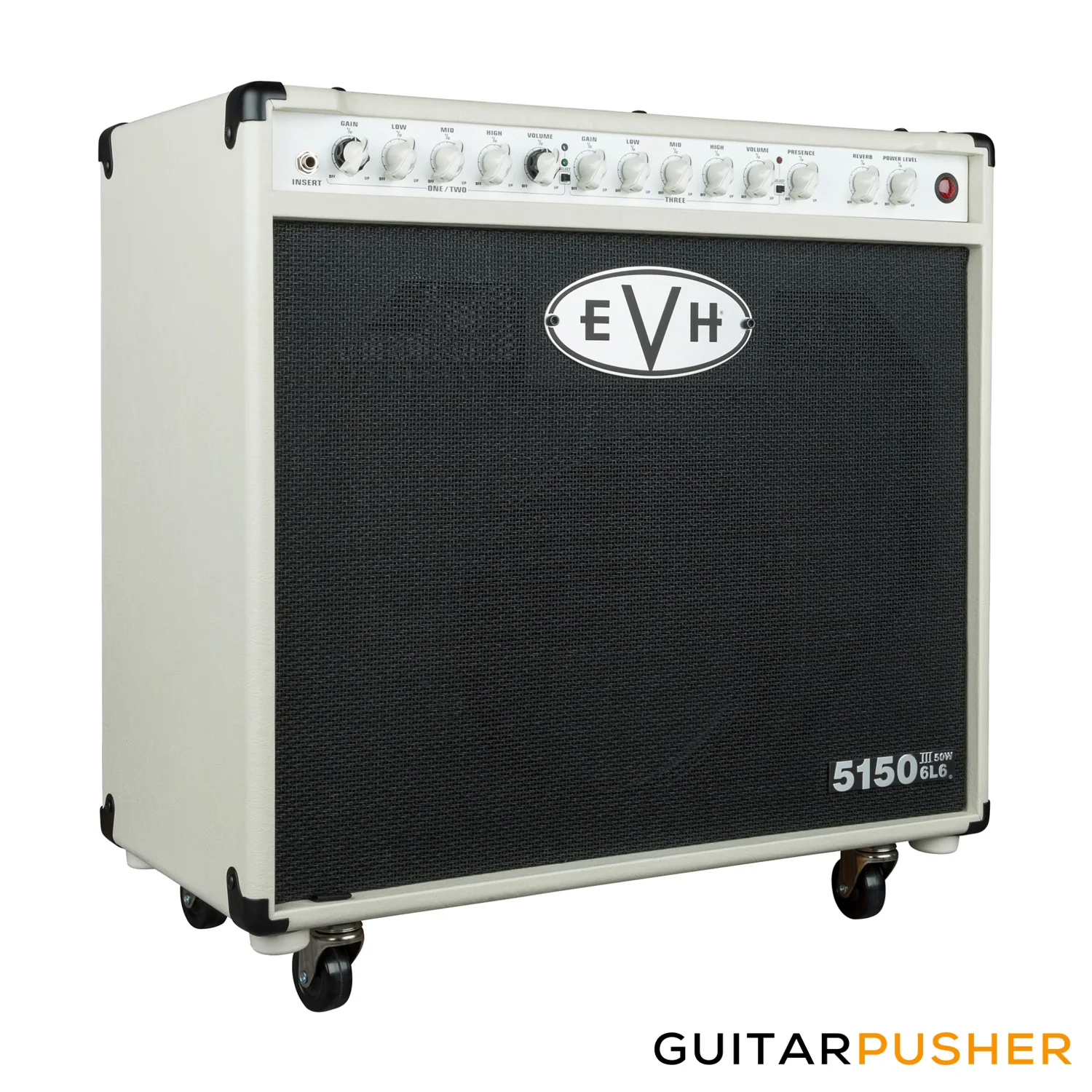 EVH 5150III 50-Watt 6L6 1x12" All-Tube Combo Amplifier, Ivory, 230V EUR (2255016410) - Image 4
