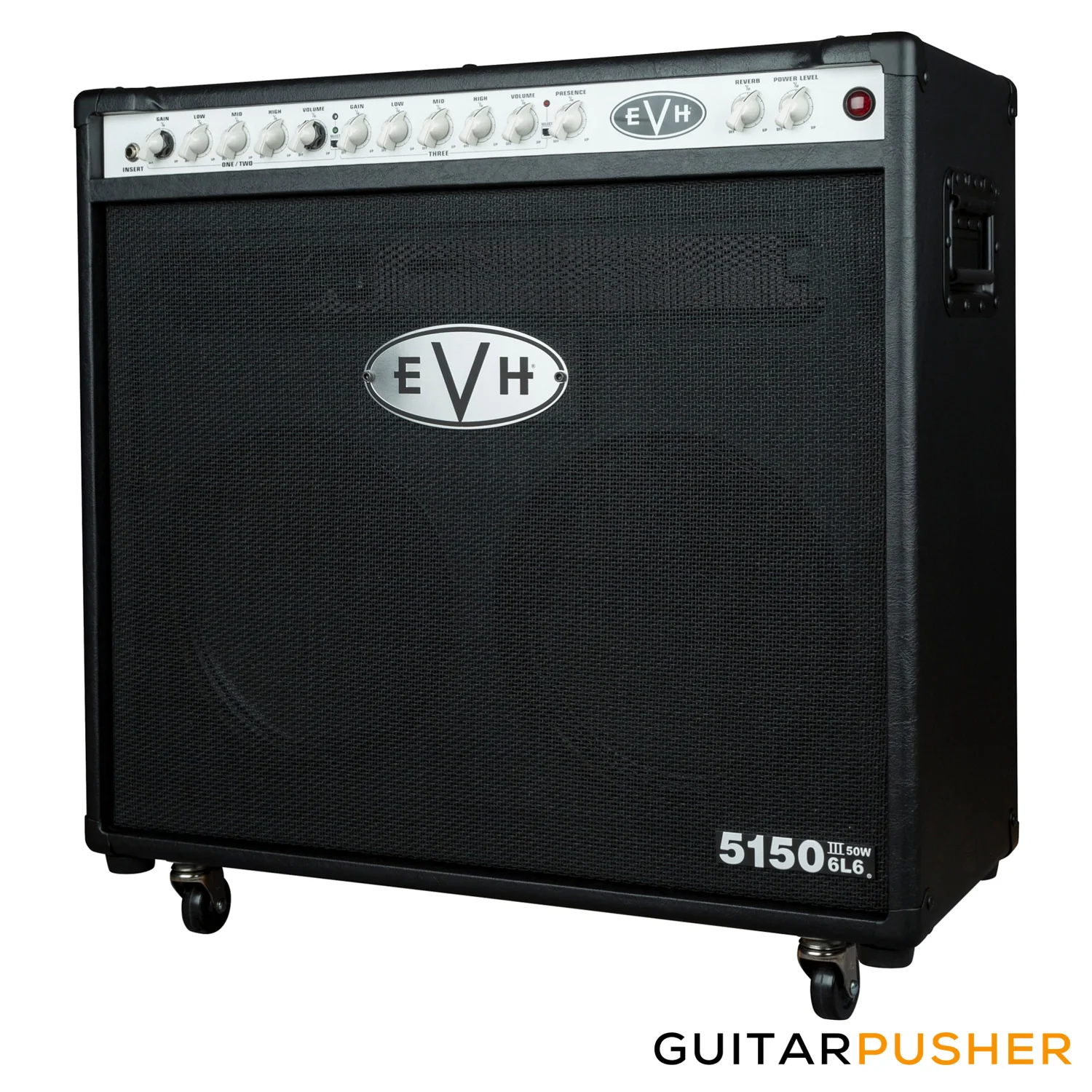 EVH 5150III 50-Watt 6L6 2x12" All-Tube Combo Amplifier, Black, 230V EUR (2254016010) - Image 3