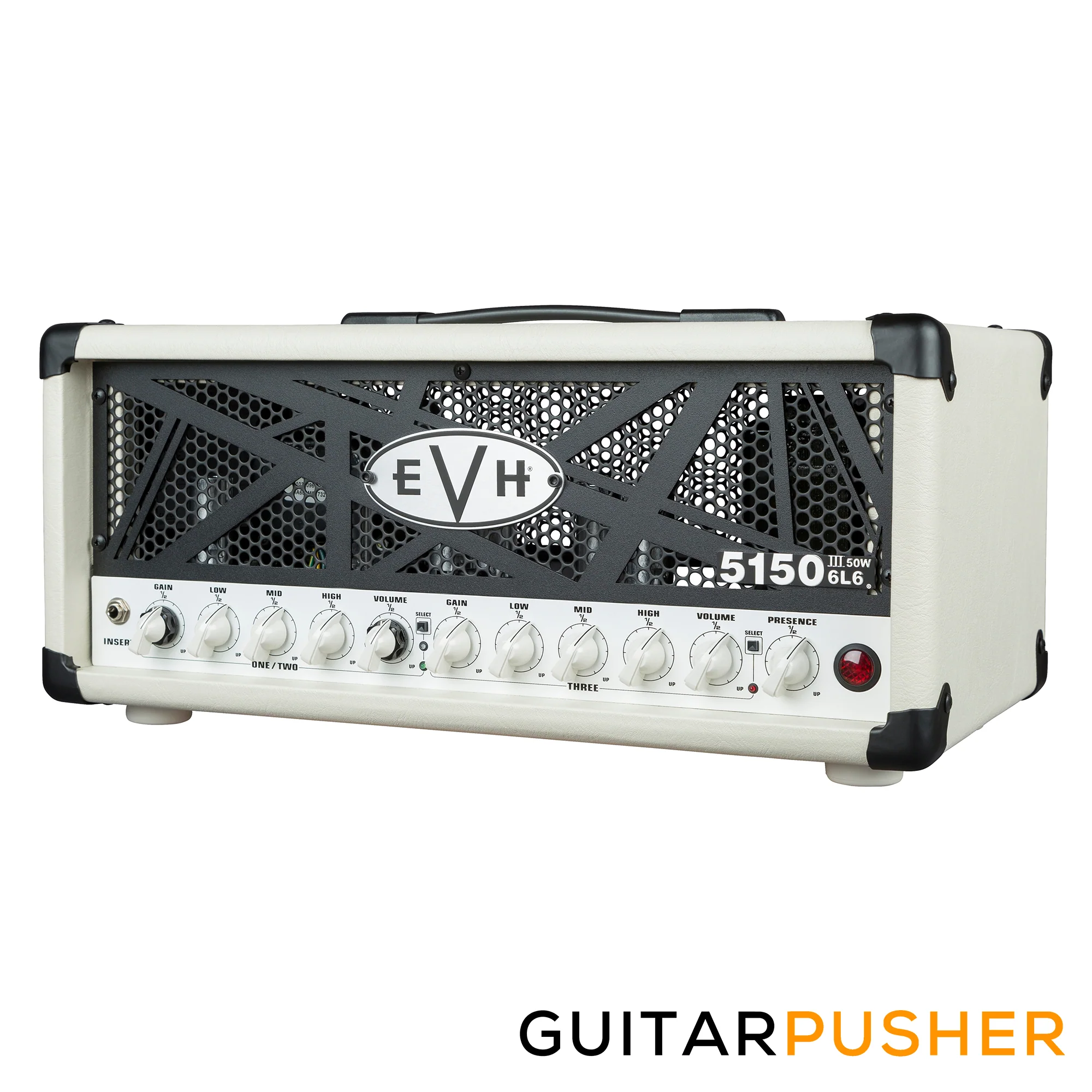 EVH 5150III 50-Watt 6L6 Amplifier Head, Ivory, 230V EUR - Image 3