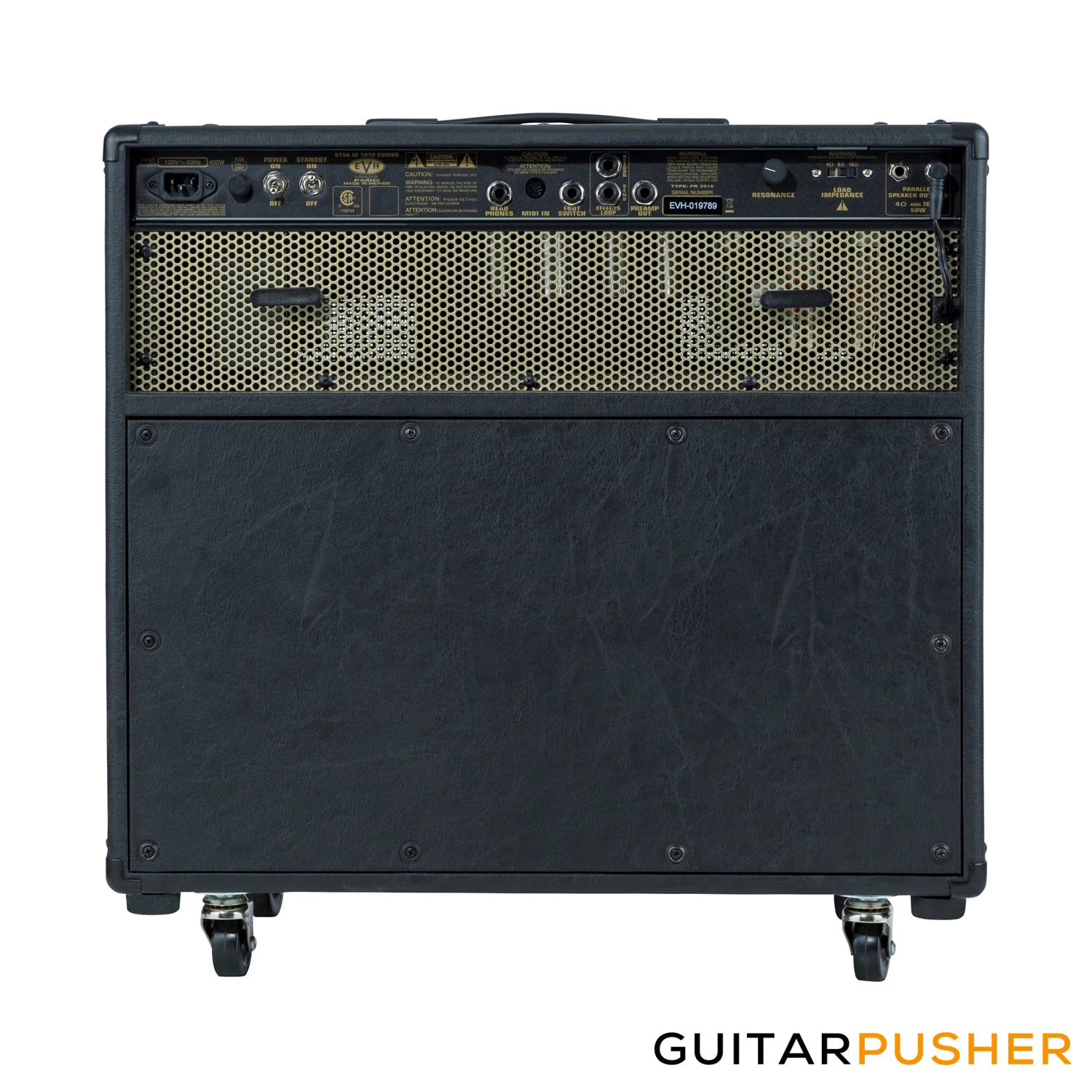 EVH 5150III 50-Watt EL34 1x12" All-Tube Combo Amplifier, Black, 240V AUS (2255013000) - Image 2