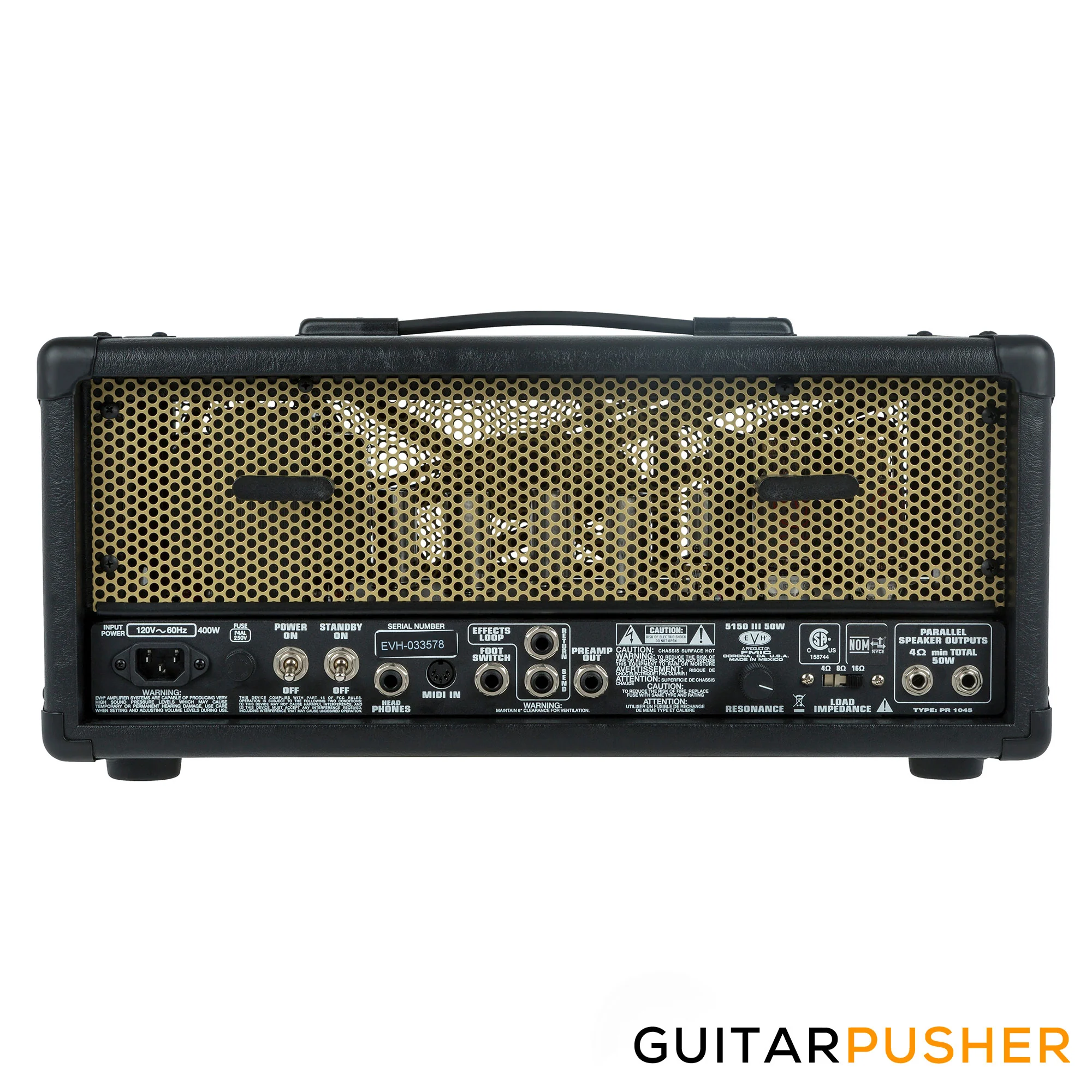 EVH 5150III 50-Watt EL34 Amplifier Head, 230V EUR (2253066000) - Image 4