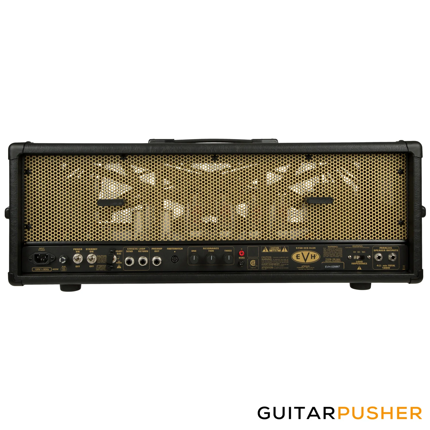 EVH 5150IIIS 100-Watt EL34 Amplifier Head, 230V EUR (2250266000) - Image 2