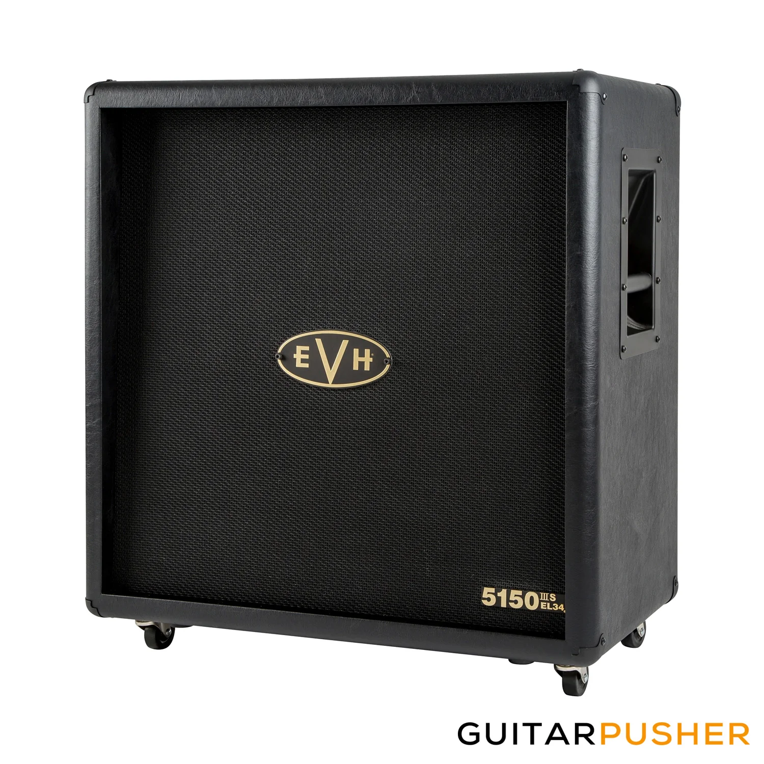EVH 5150IIIS EL34 4x12 Speaker Cabinet - Black (2252160000) - Image 3