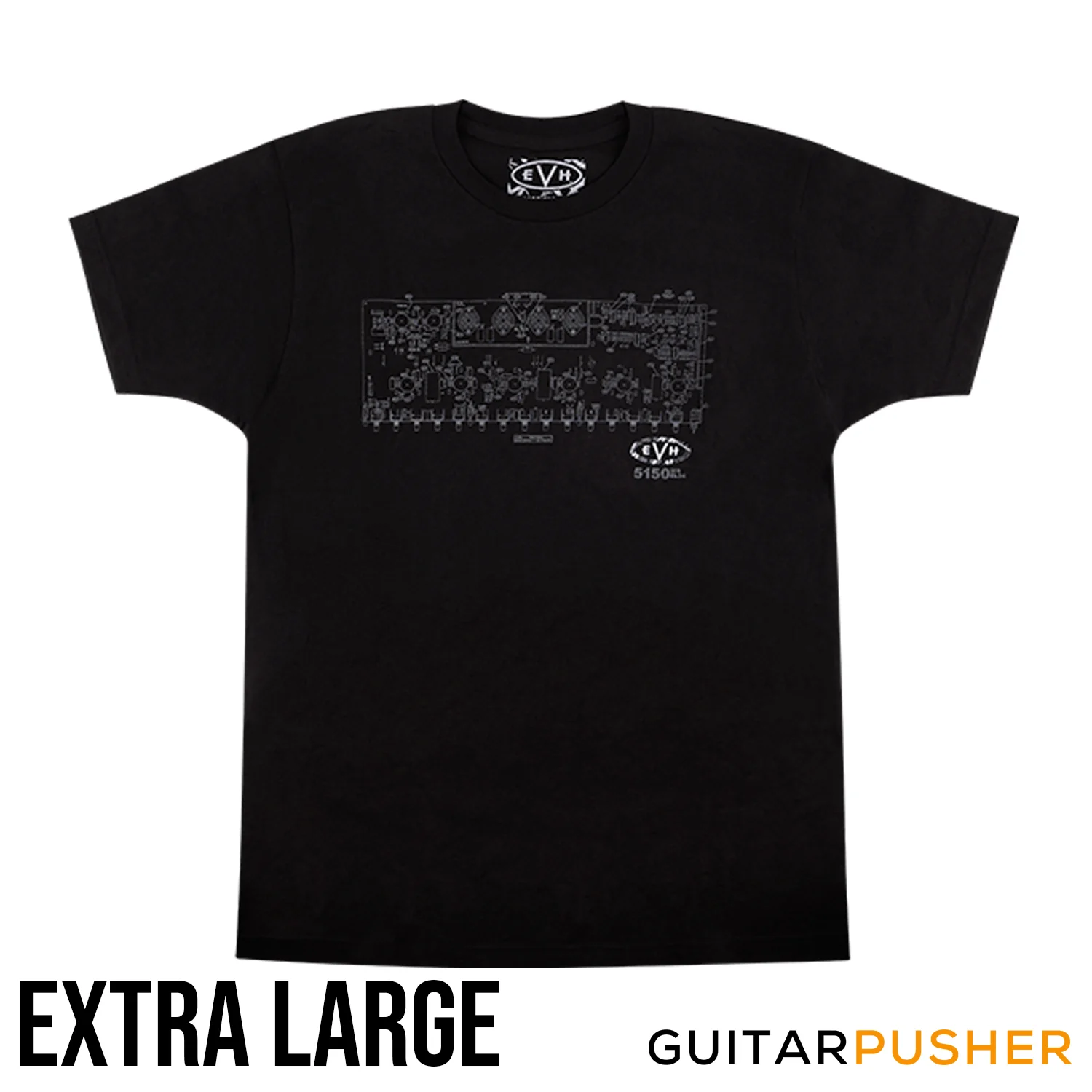 EVH Schematic T-Shirt Black - Image 4