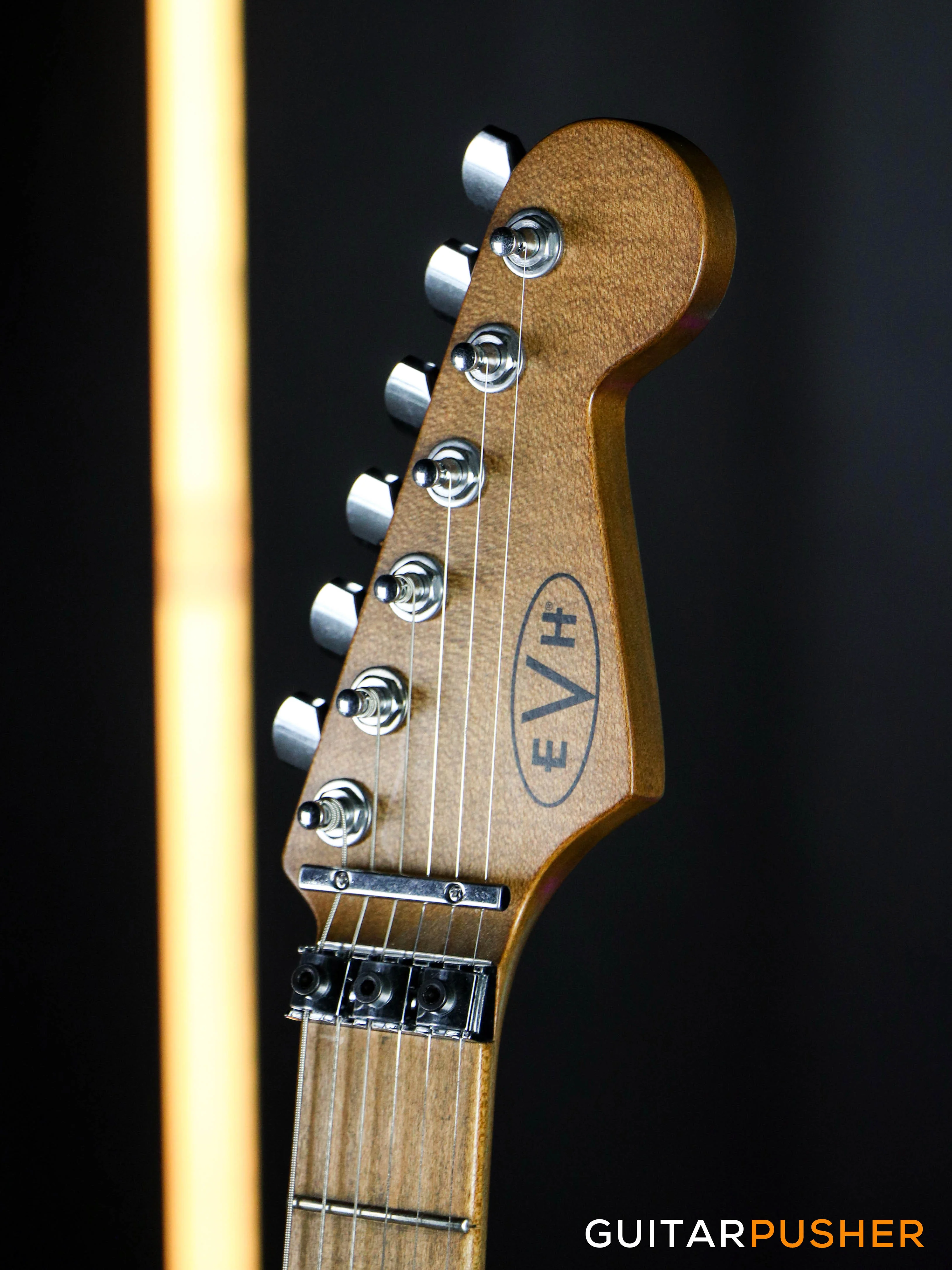 EVH Striped Series Stratocaster Frankie Electric Guitar - Image 5