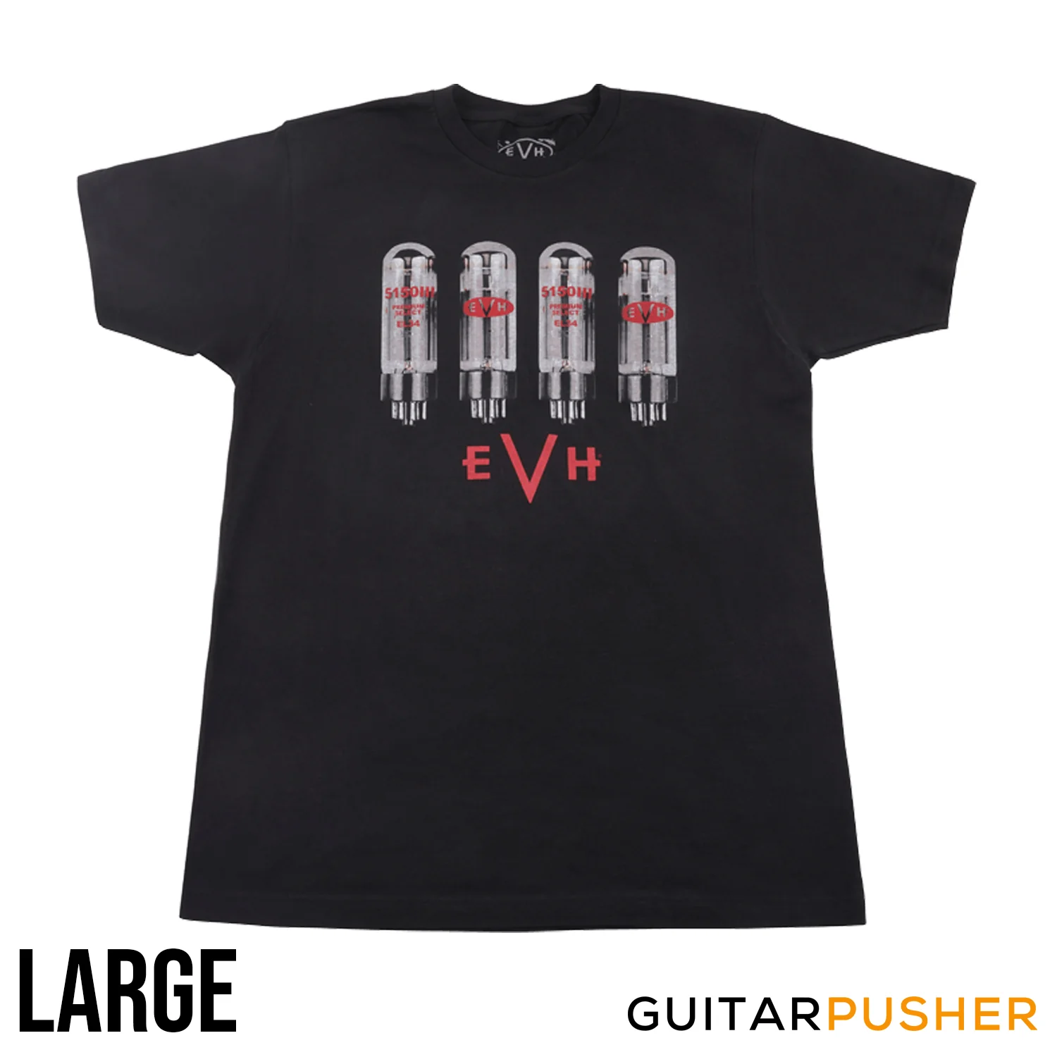 EVH Tube Logo T-Shirt Black - Image 3